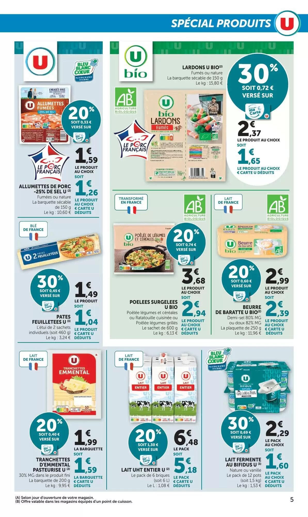 Prospectus promotionnel U Express valable à partir du 13/10/2026 - Page 5.