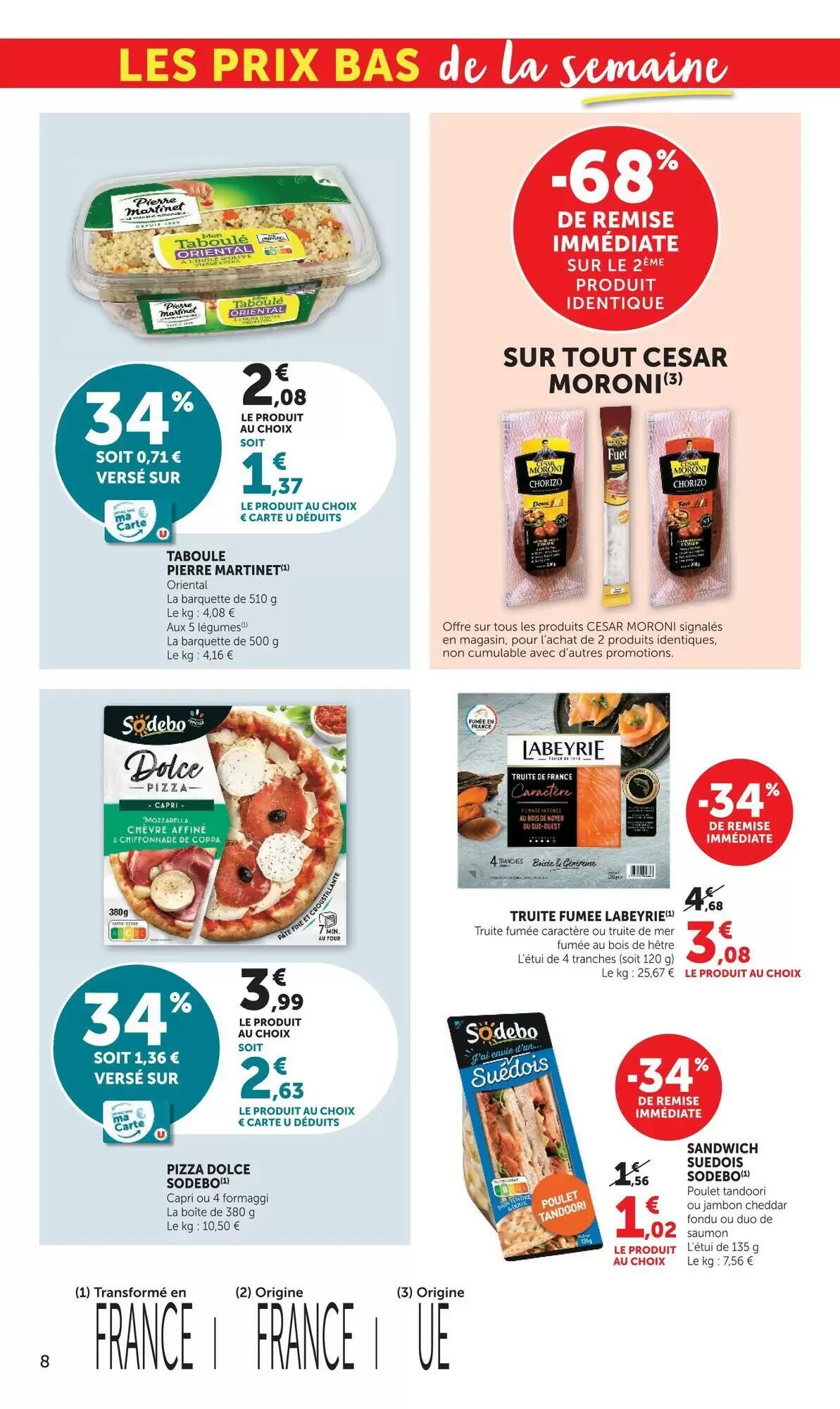 Prospectus promotionnel U Express valable à partir du 13/10/2026 - Page 8.