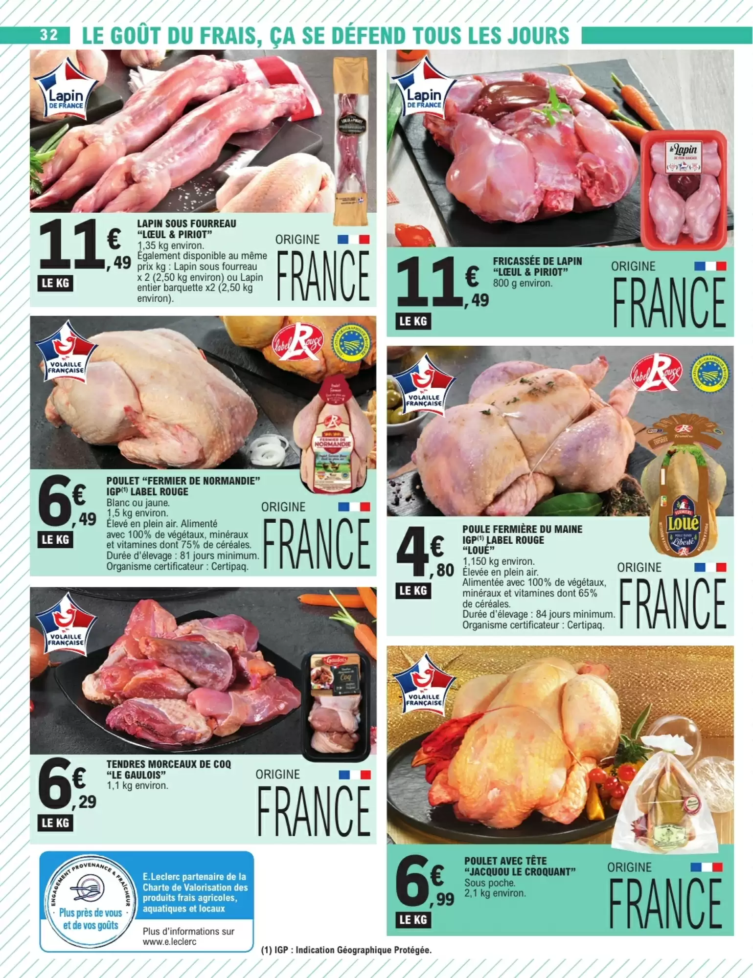 Prospectus promotionnel E.Leclerc valable à partir du 13/10/2026 - Page 32.