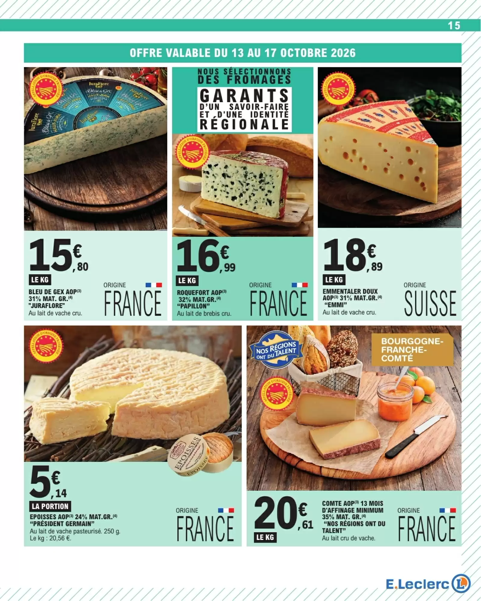 Prospectus promotionnel E.Leclerc valable à partir du 13/10/2026 - Page 15.