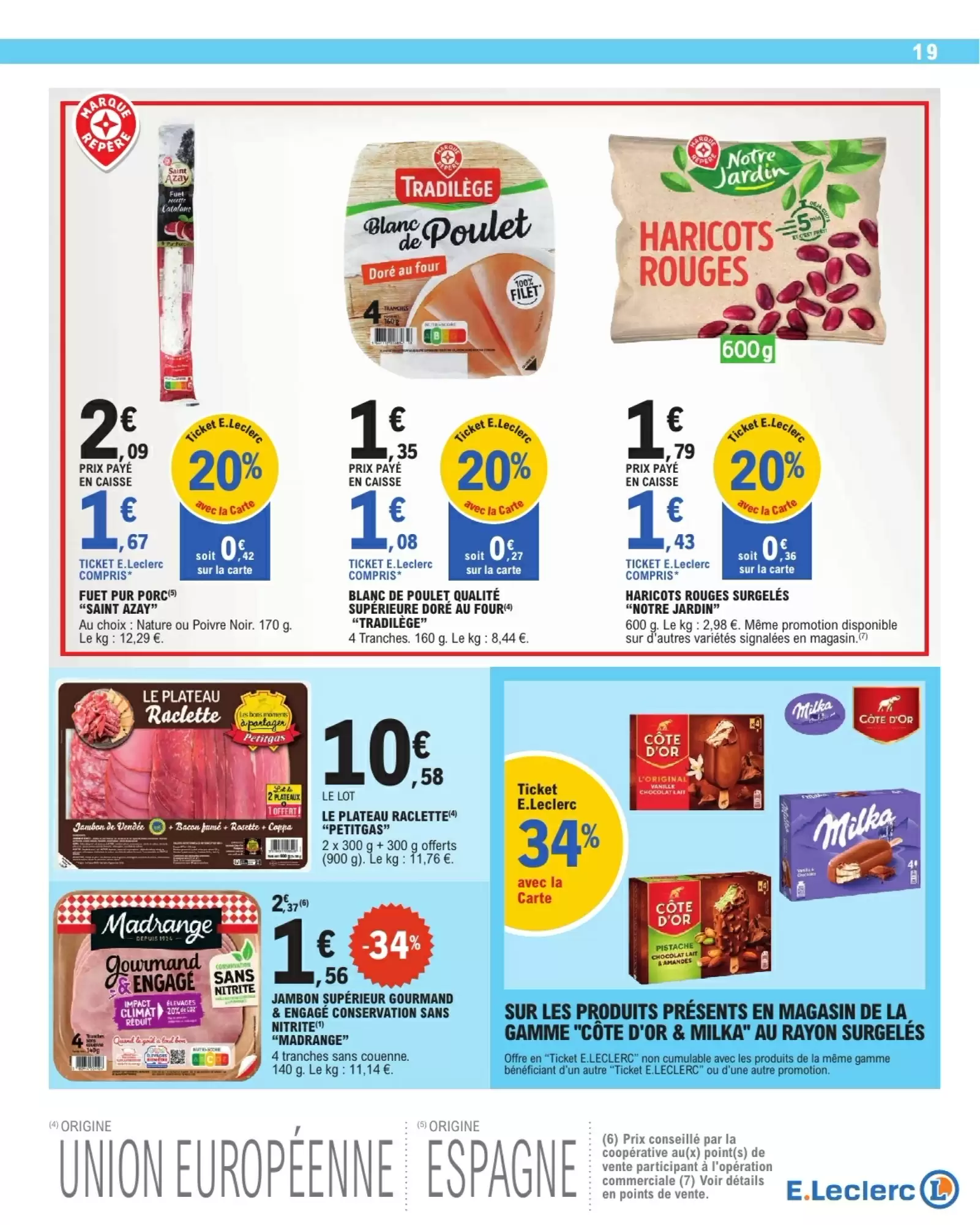 Prospectus promotionnel E.Leclerc valable à partir du 13/10/2026 - Page 19.