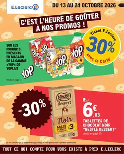 Prospectus promotionnel E.Leclerc valable à partir du 13/10/2026