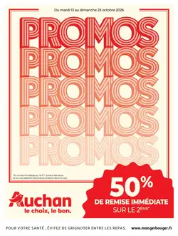 Prospectus promotionnel Auchan valable à partir du 13/10/2026