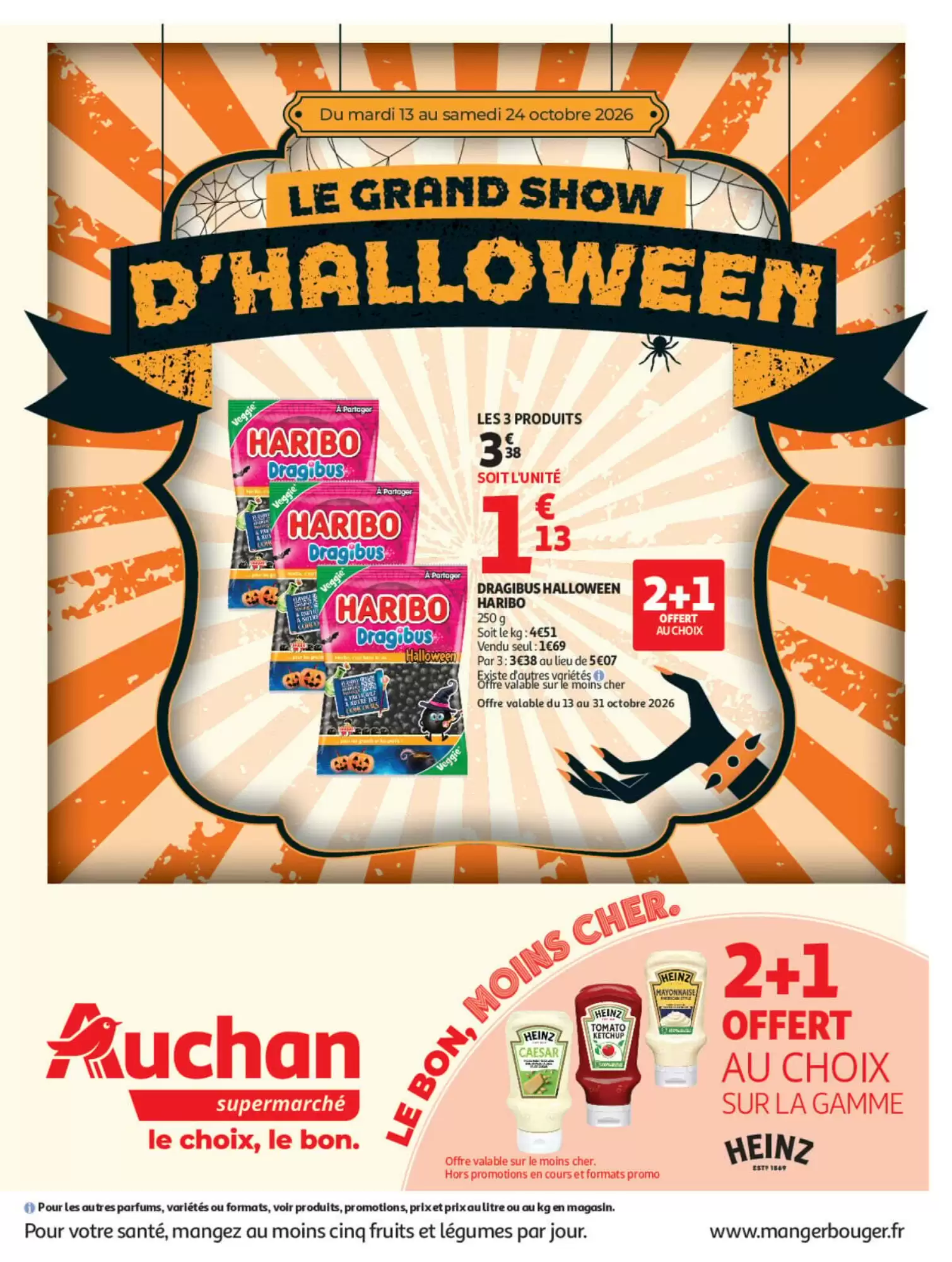 Prospectus promotionnel Auchan valable à partir du 13/10/2026 - Page 1.