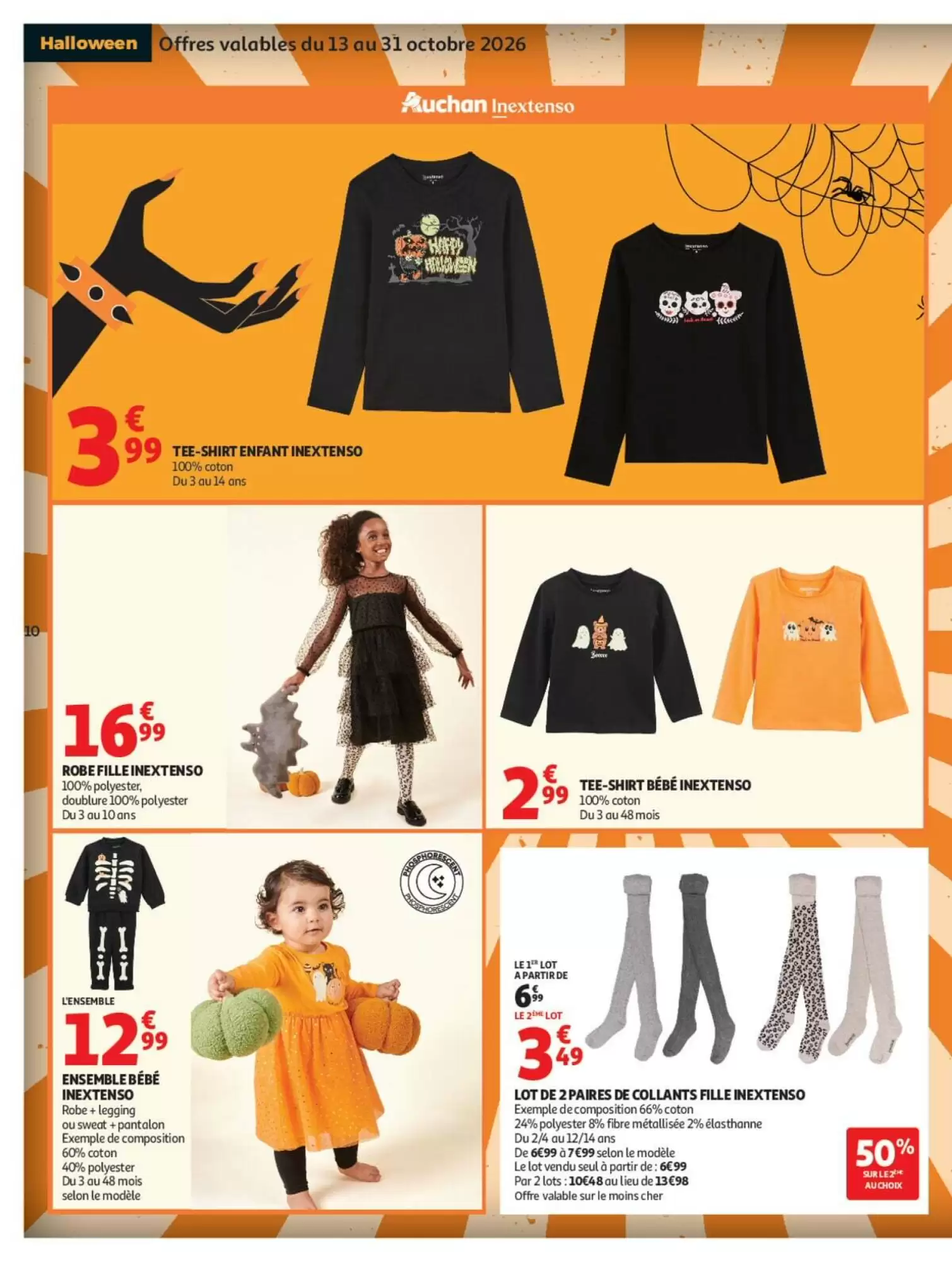 Prospectus promotionnel Auchan valable à partir du 13/10/2026 - Page 10.