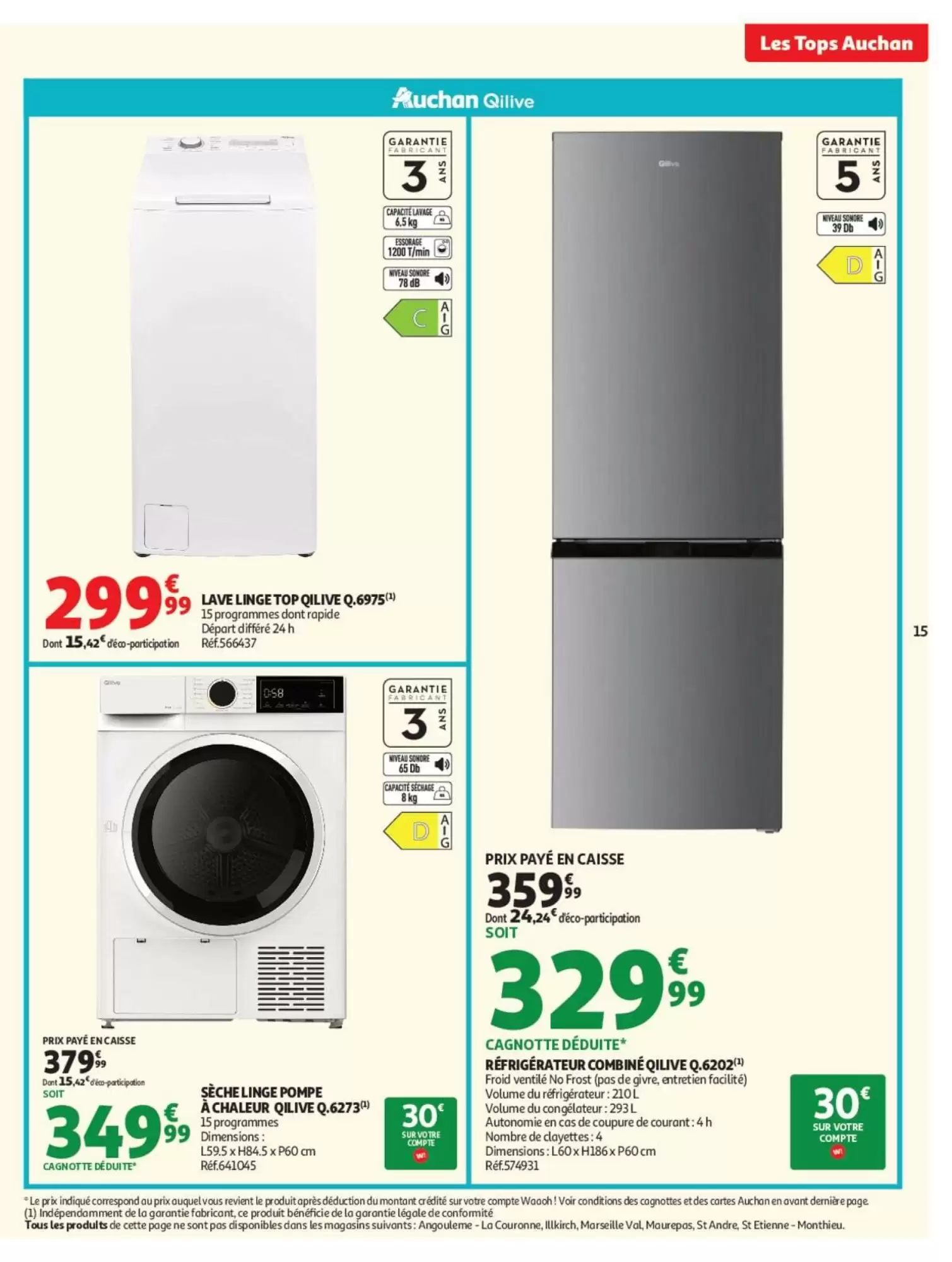Prospectus promotionnel Auchan valable à partir du 13/10/2026 - Page 15.