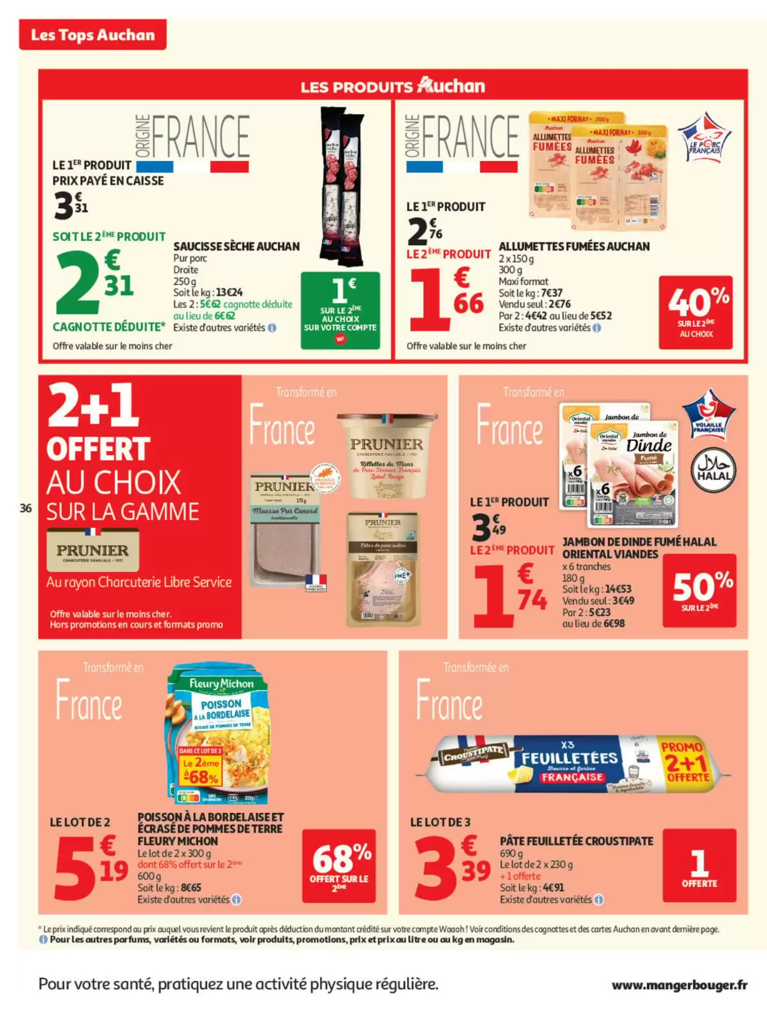 Prospectus promotionnel Auchan valable à partir du 13/10/2026 - Page 36.