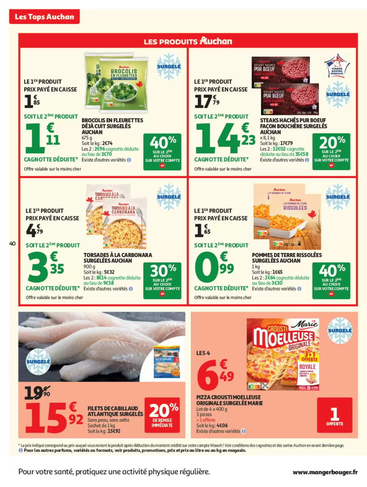 Prospectus promotionnel Auchan valable à partir du 13/10/2026 - Page 40.