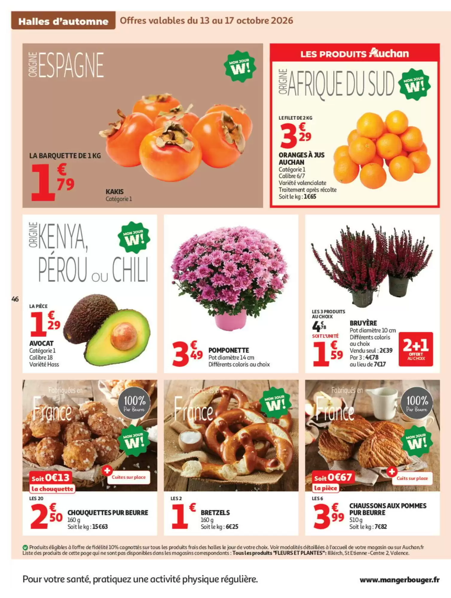 Prospectus promotionnel Auchan valable à partir du 13/10/2026 - Page 46.