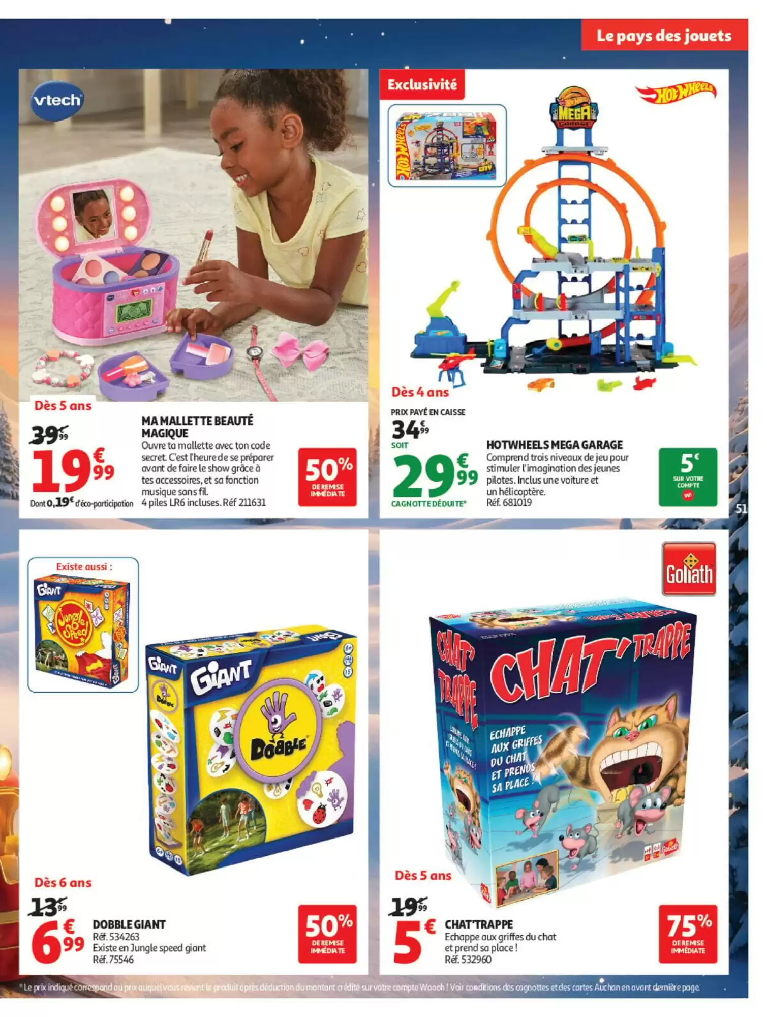 Prospectus promotionnel Auchan valable à partir du 13/10/2026 - Page 51.