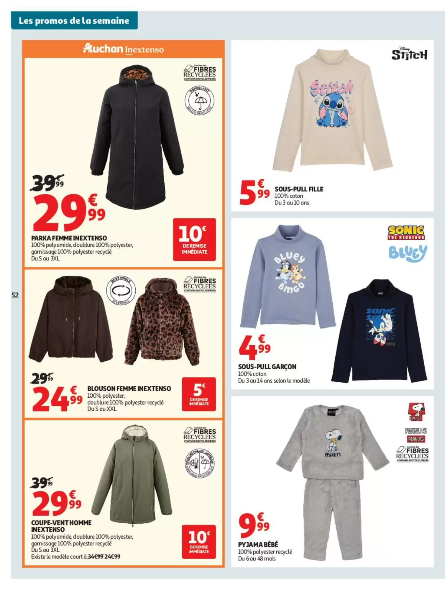 Prospectus promotionnel Auchan valable à partir du 13/10/2026 - Page 52.
