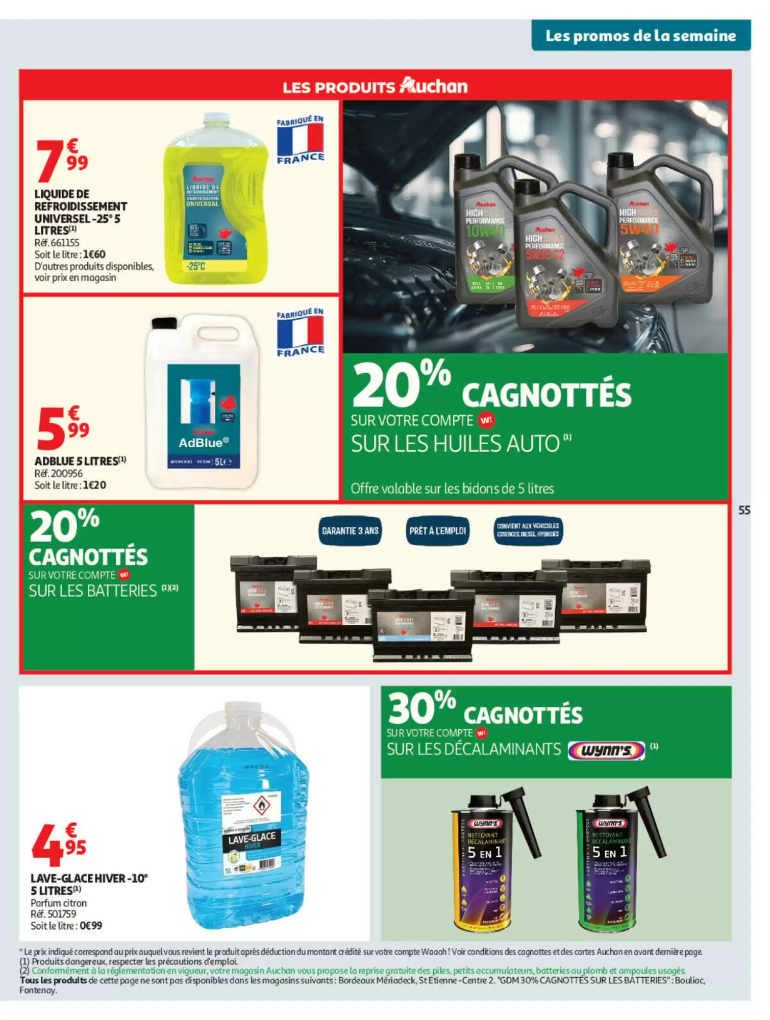 Prospectus promotionnel Auchan valable à partir du 13/10/2026 - Page 55.