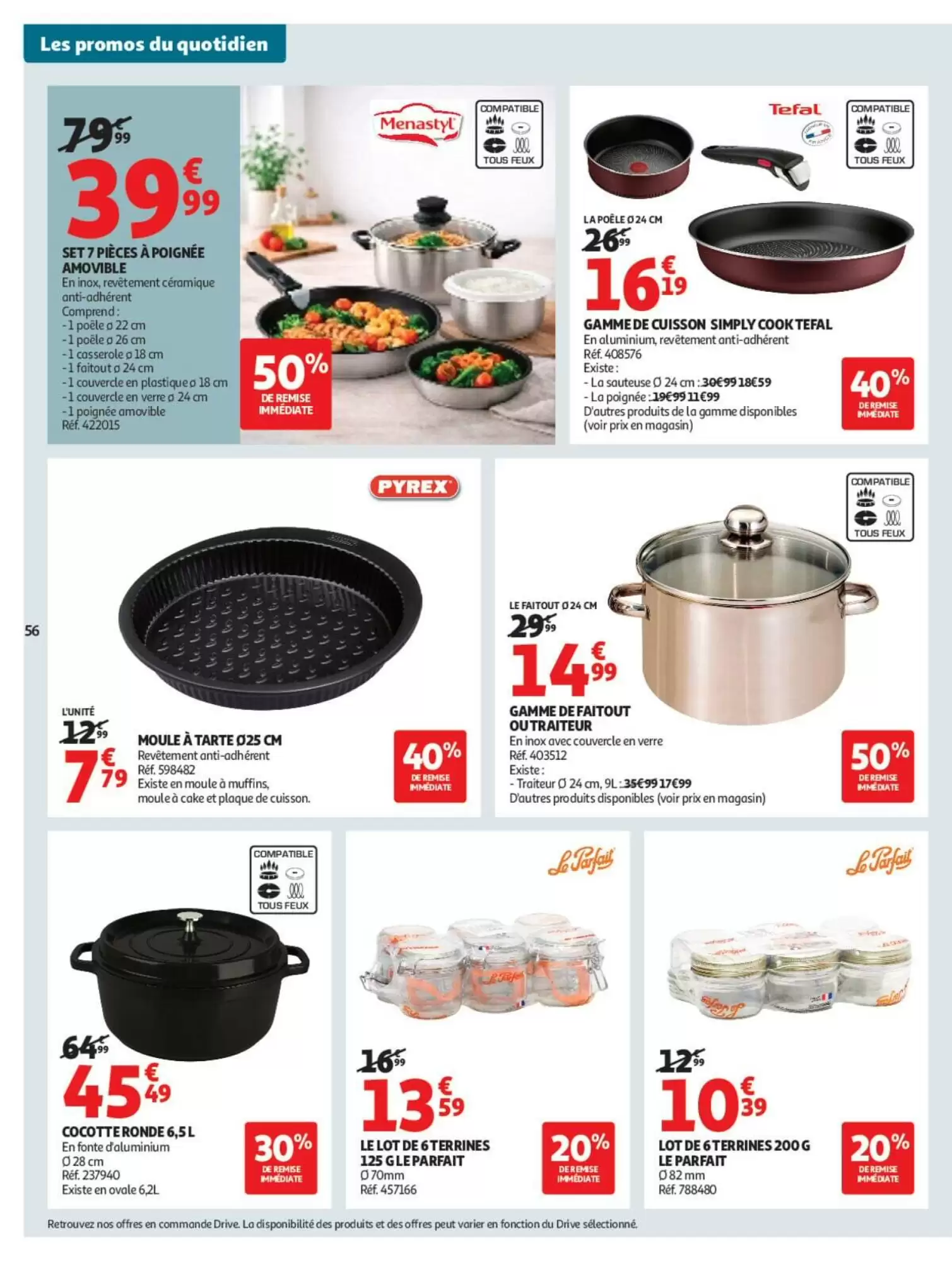 Prospectus promotionnel Auchan valable à partir du 13/10/2026 - Page 56.