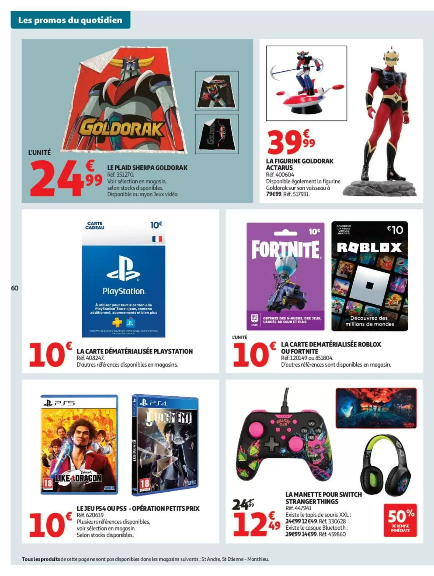 Prospectus promotionnel Auchan valable à partir du 13/10/2026 - Page 60.