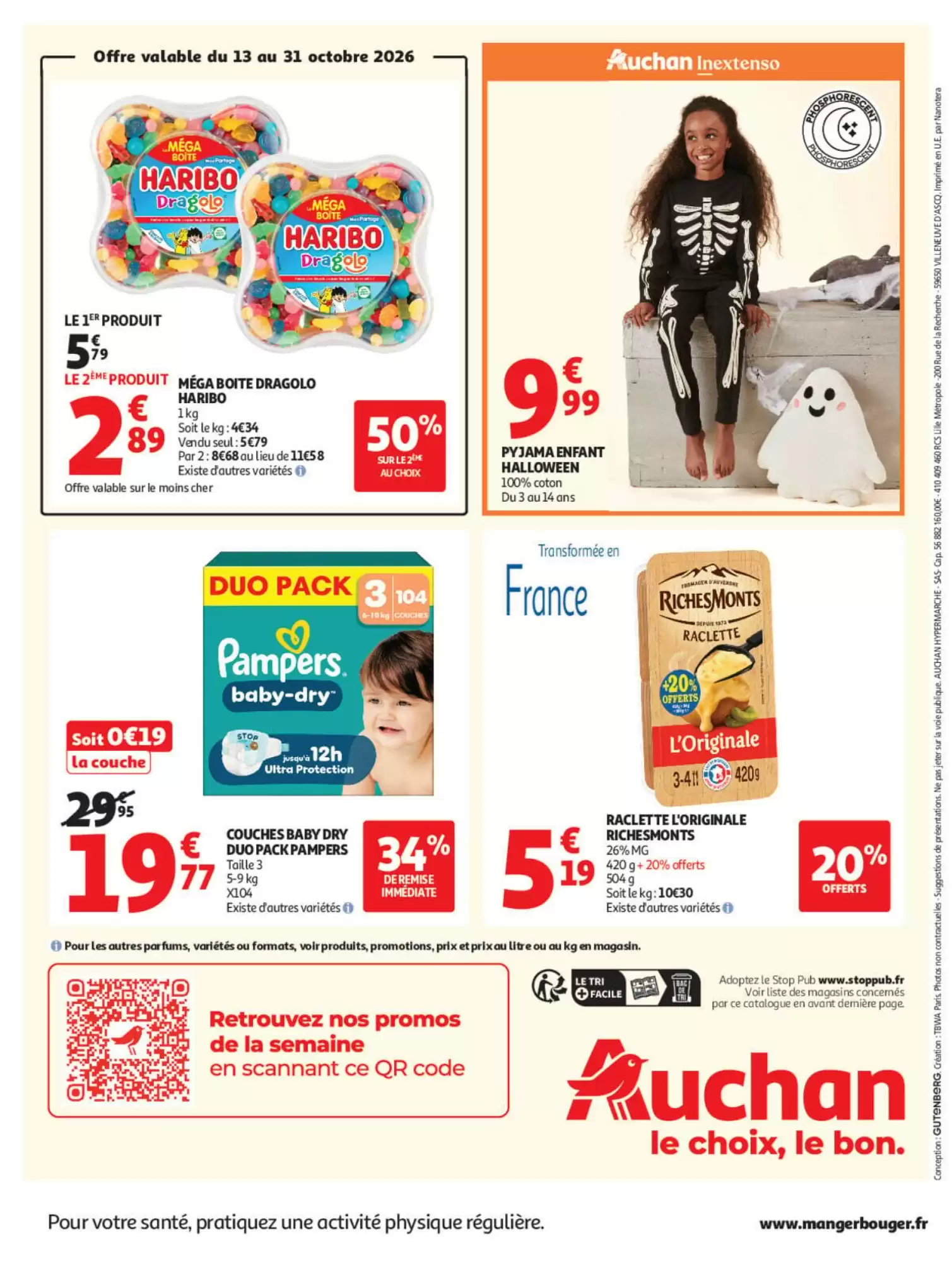 Prospectus promotionnel Auchan valable à partir du 13/10/2026 - Page 64.
