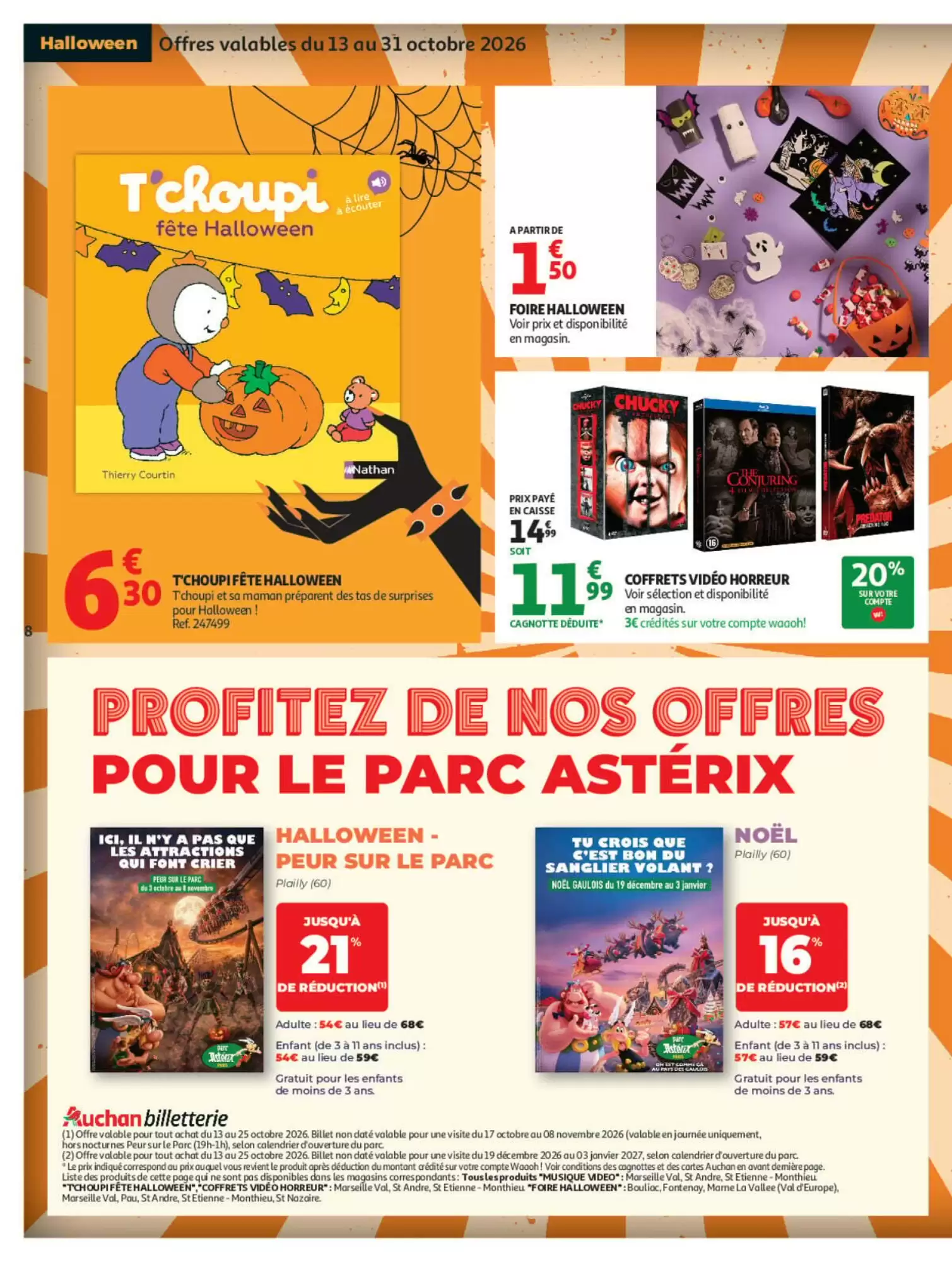 Prospectus promotionnel Auchan valable à partir du 13/10/2026 - Page 8.