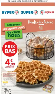 Prospectus promotionnel Hyper U valable à partir du 13/10/2026