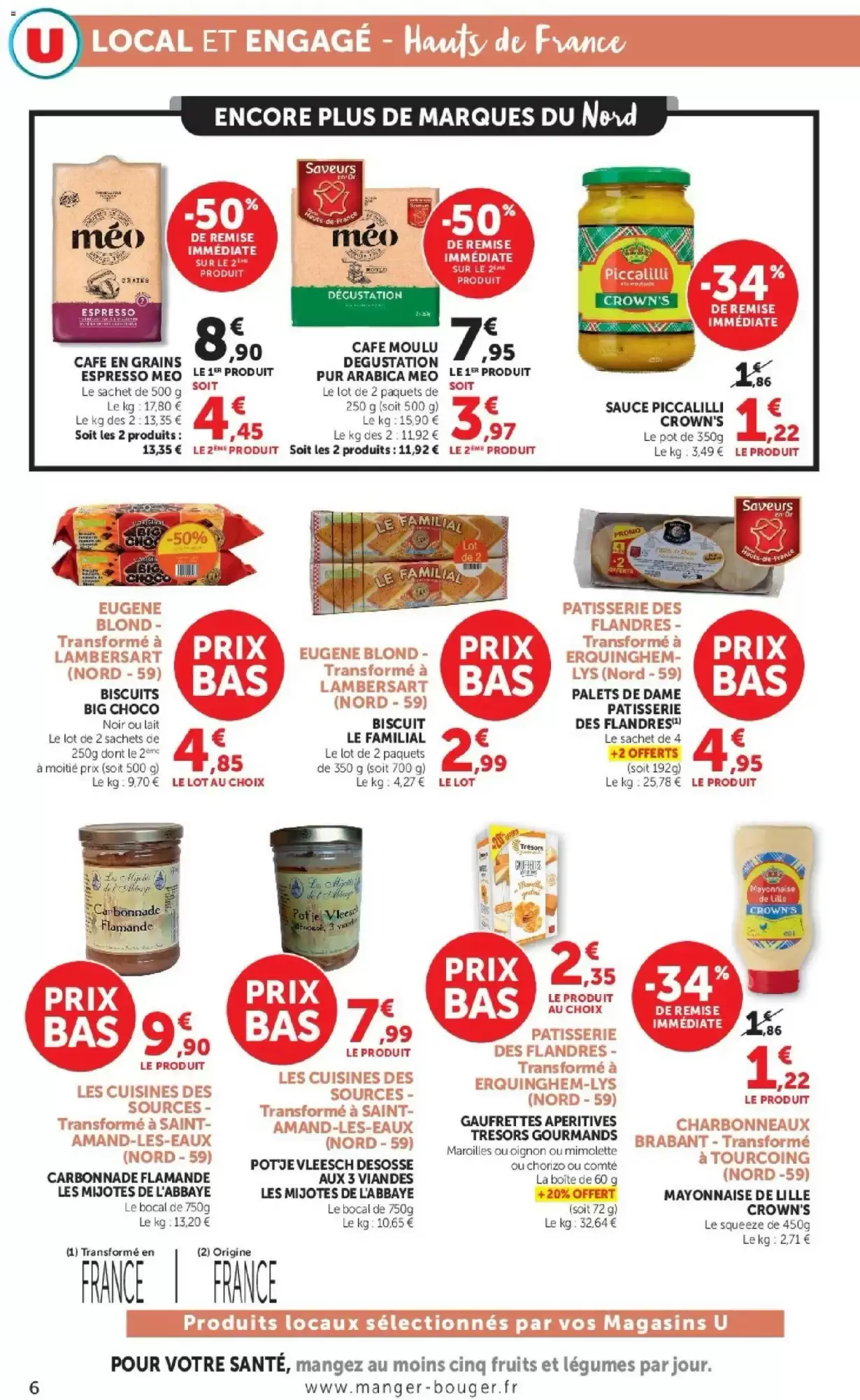 Prospectus promotionnel Hyper U valable à partir du 13/10/2026 - Page 6.