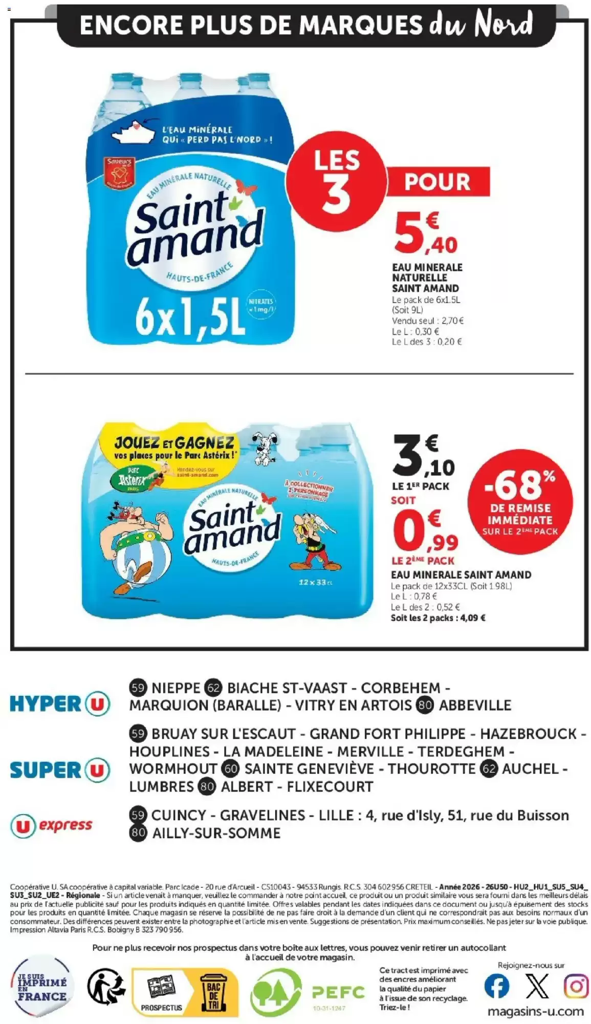 Prospectus promotionnel Hyper U valable à partir du 13/10/2026 - Page 8.