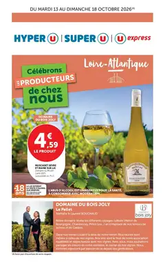Prospectus promotionnel Super U valable à partir du 13/10/2026
