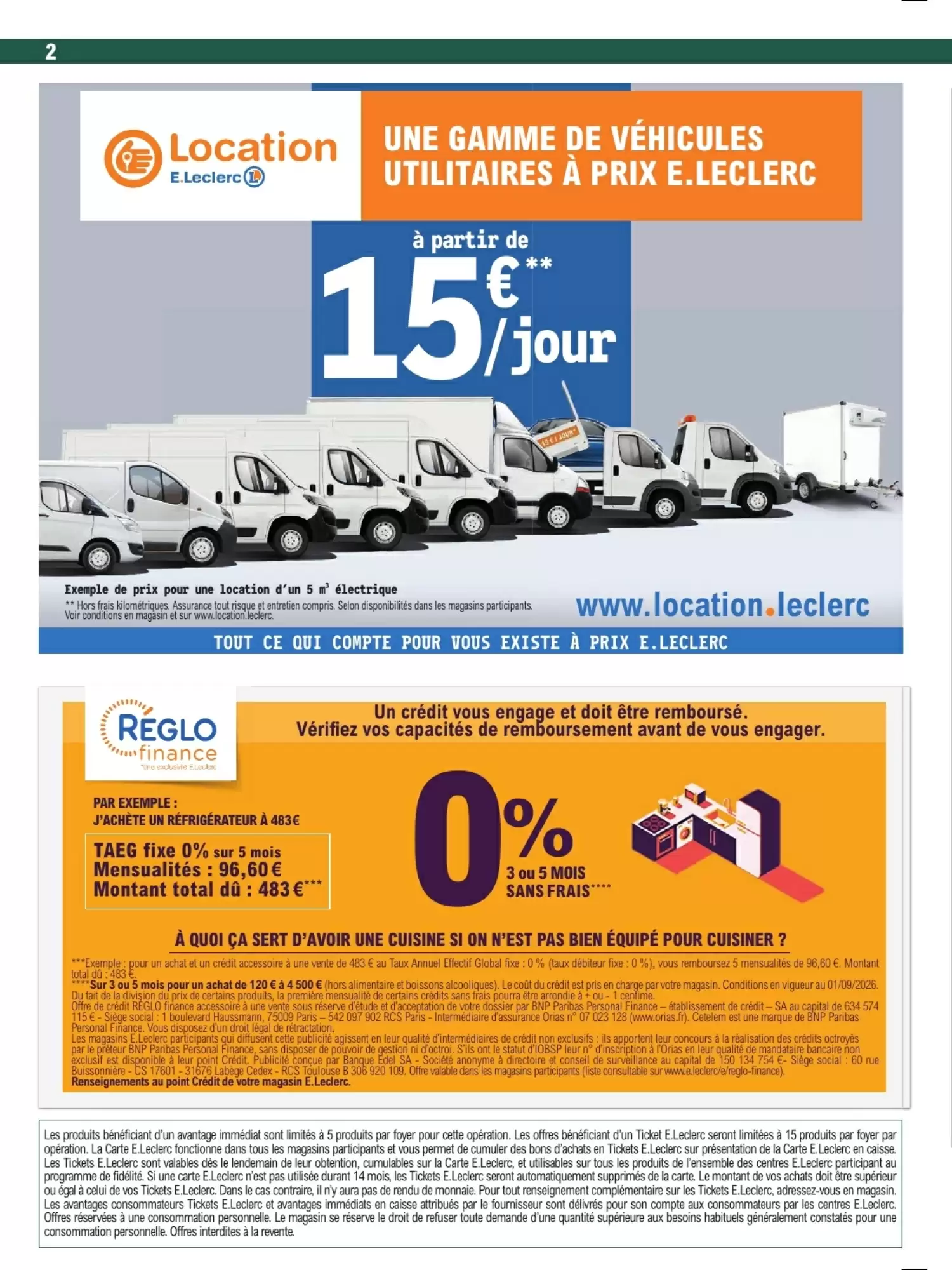 Prospectus promotionnel E.Leclerc valable à partir du 13/10/2026 - Page 2.