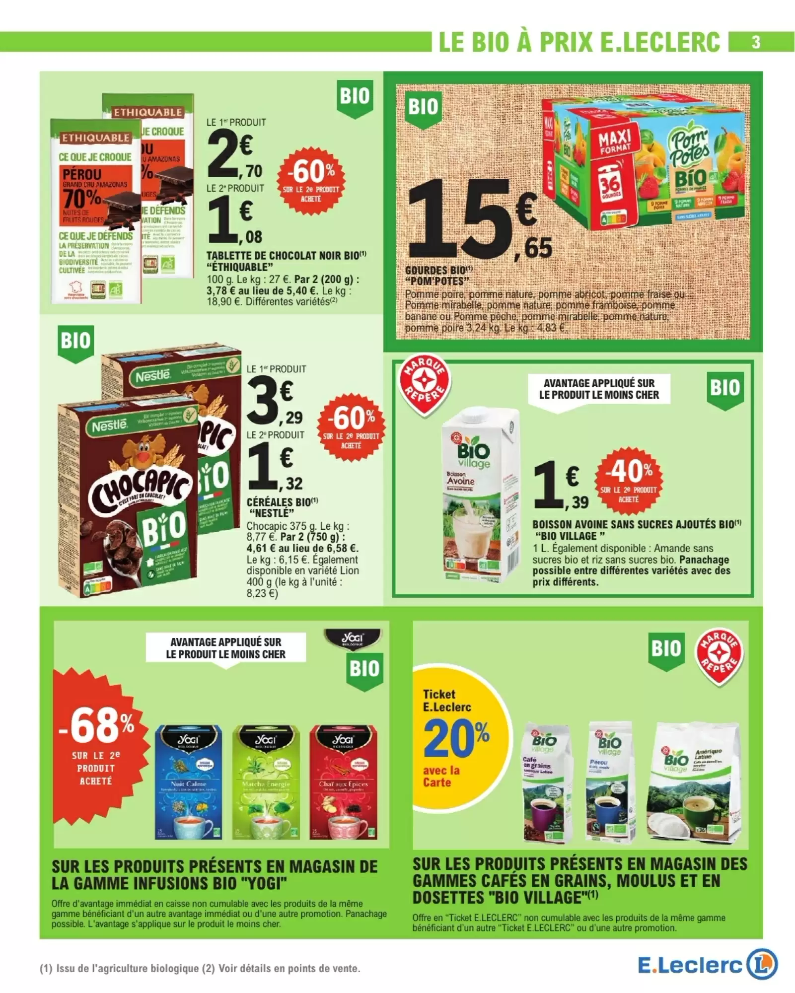 Prospectus promotionnel E.Leclerc valable à partir du 13/10/2026 - Page 3.