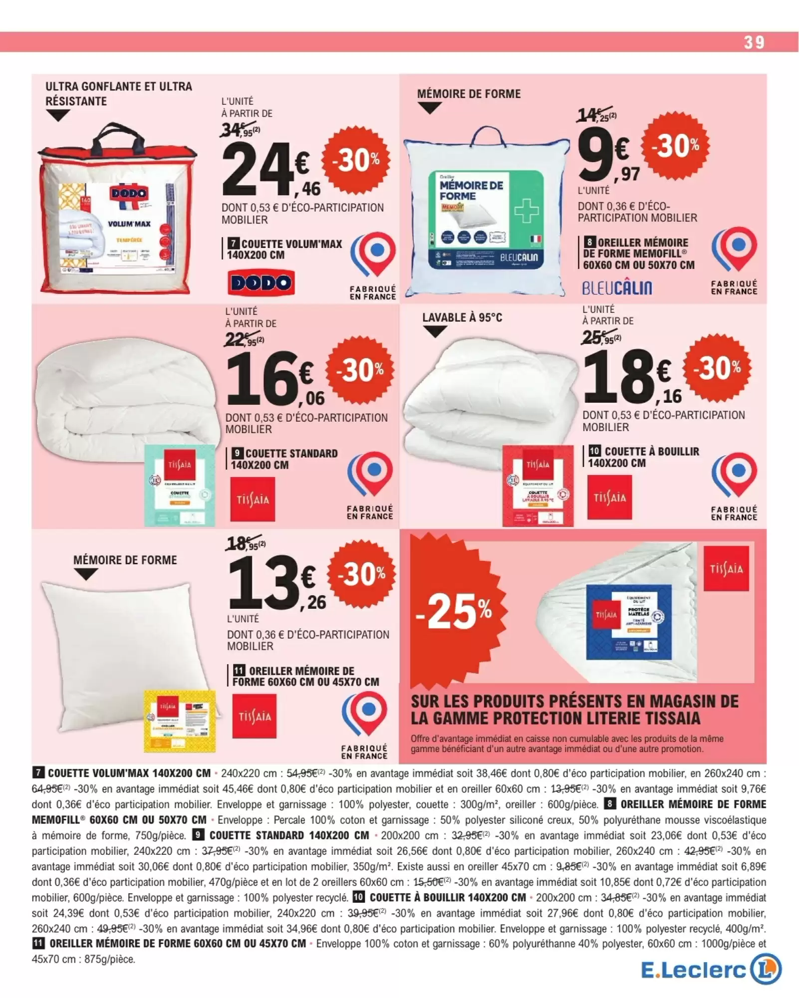 Prospectus promotionnel E.Leclerc valable à partir du 13/10/2026 - Page 39.