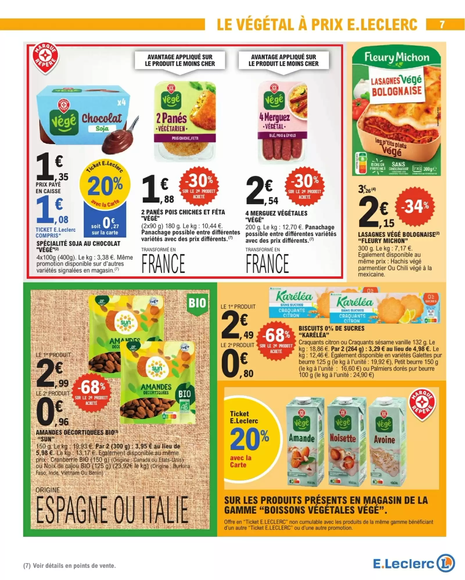 Prospectus promotionnel E.Leclerc valable à partir du 13/10/2026 - Page 7.