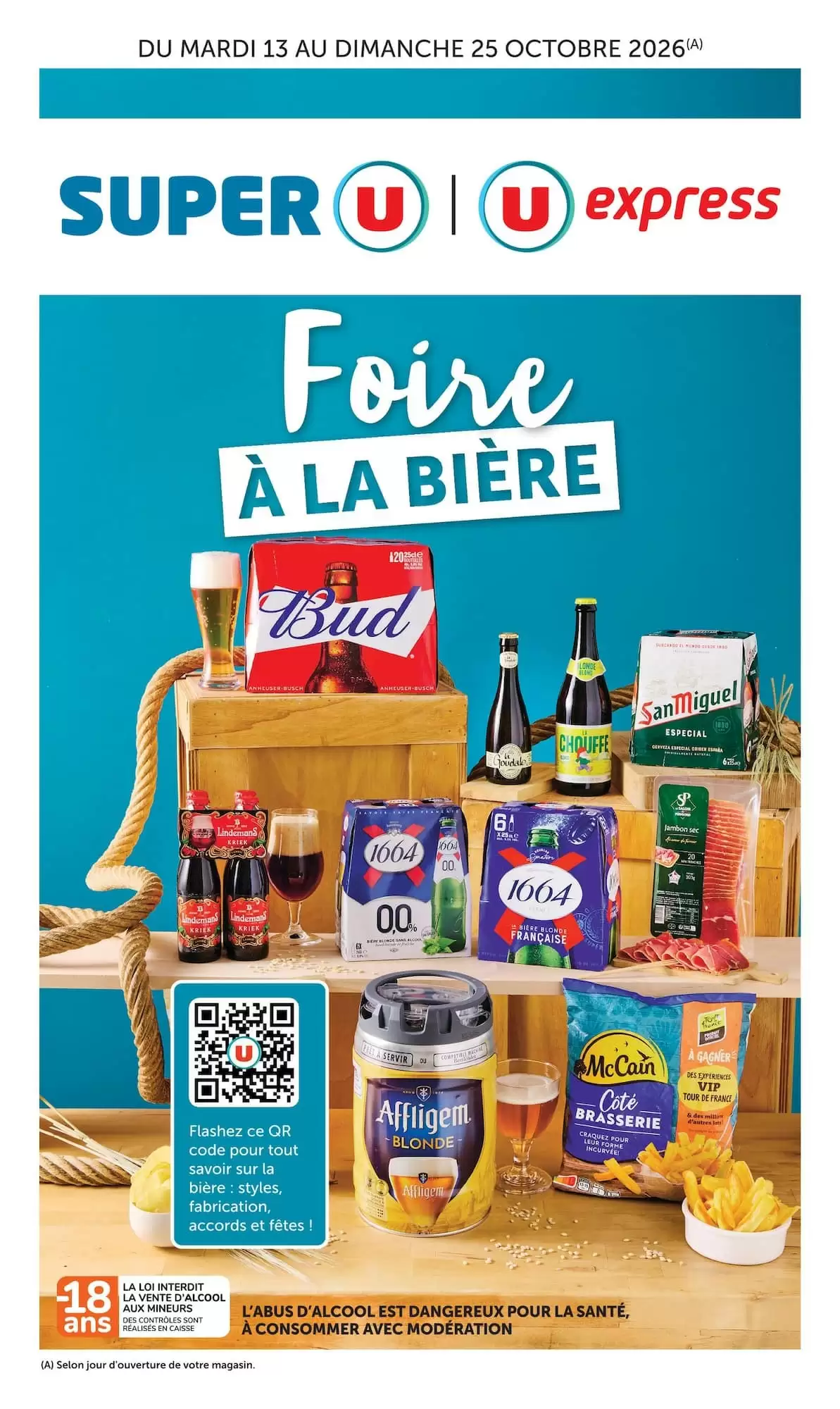 Prospectus promotionnel Super U valable à partir du 13/10/2026 - Page 1.
