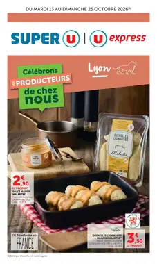 Prospectus promotionnel U Express valable à partir du 13/10/2026