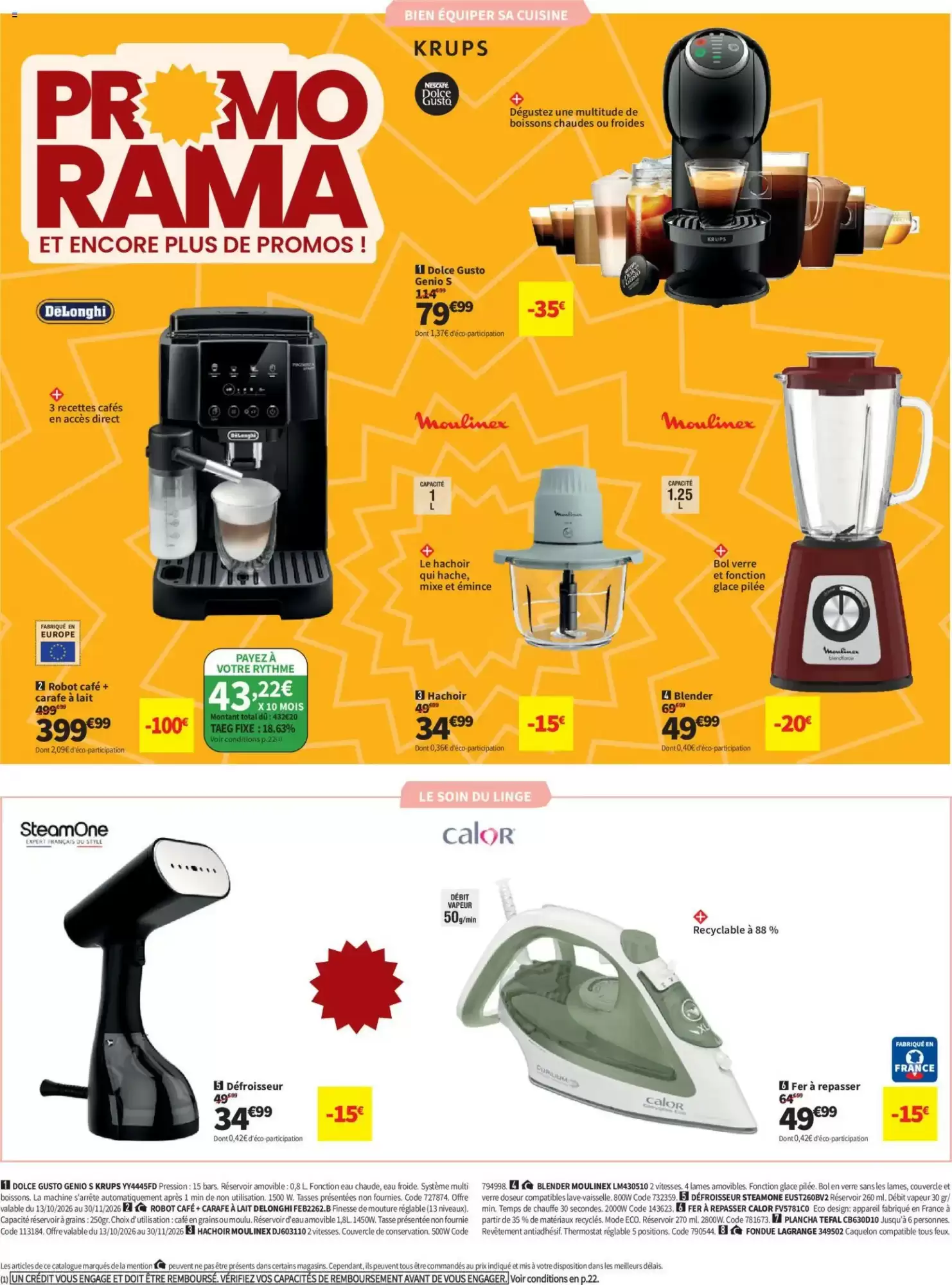 Prospectus promotionnel Conforama valable à partir du 13/10/2026 - Page 16.