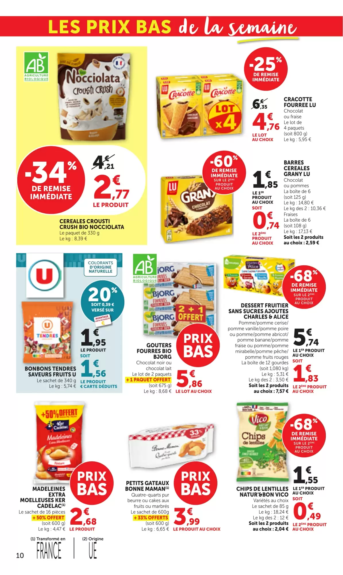 Prospectus promotionnel Bi1 valable à partir du 13/10/2026 - Page 10.