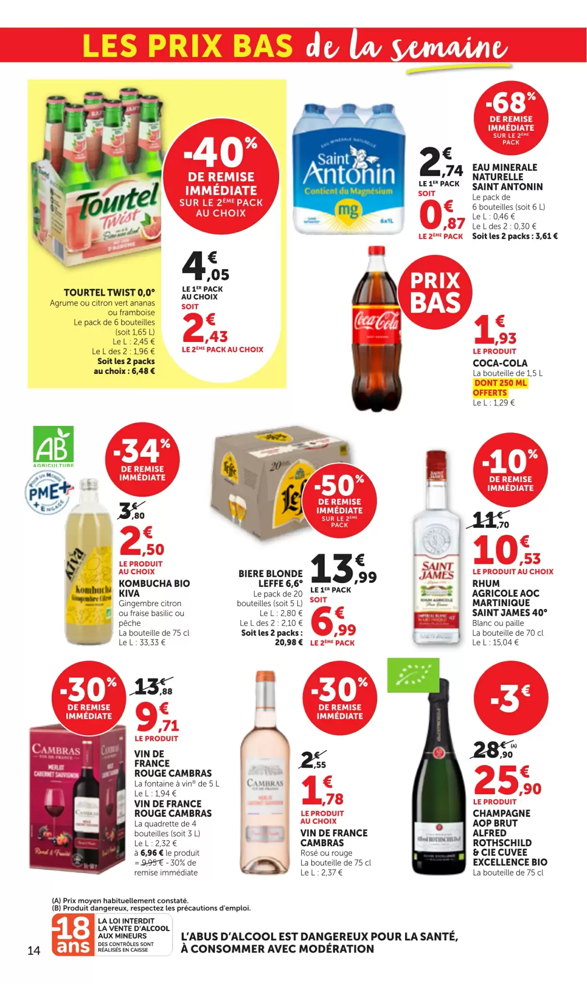 Prospectus promotionnel Bi1 valable à partir du 13/10/2026 - Page 14.