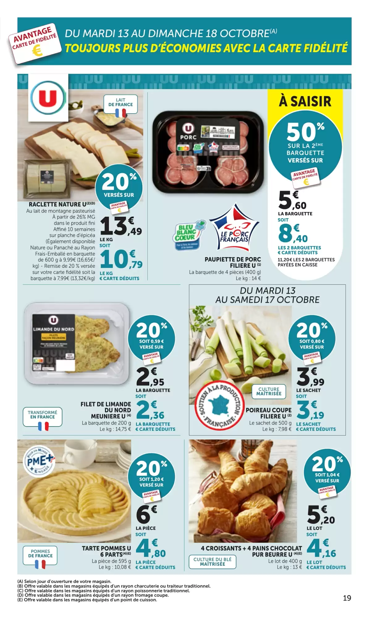 Prospectus promotionnel Bi1 valable à partir du 13/10/2026 - Page 19.