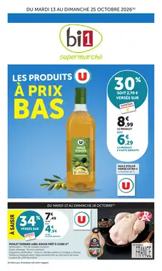 Prospectus promotionnel Bi1 valable à partir du 13/10/2026