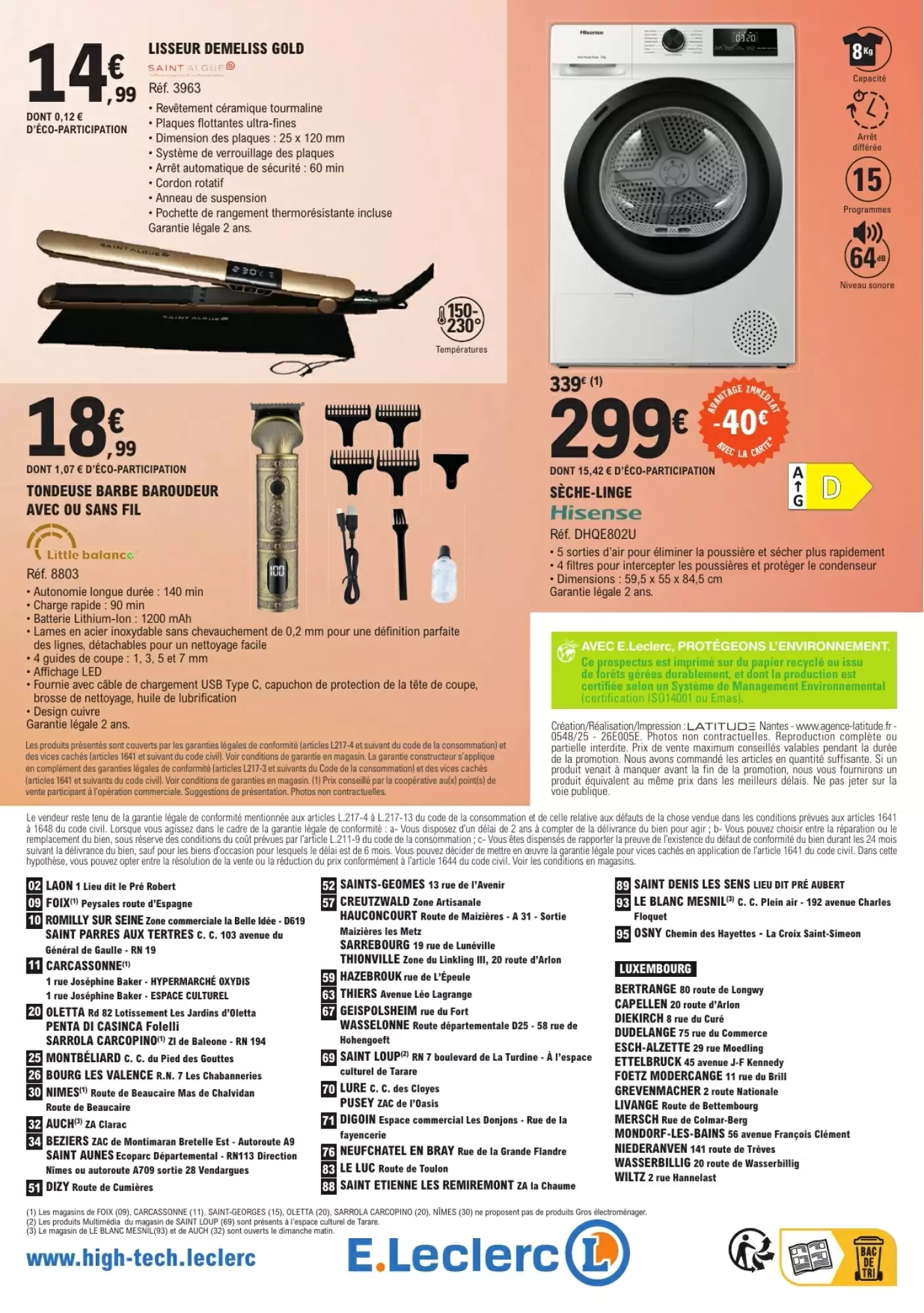 Prospectus promotionnel E.Leclerc valable à partir du 13/10/2026 - Page 4.