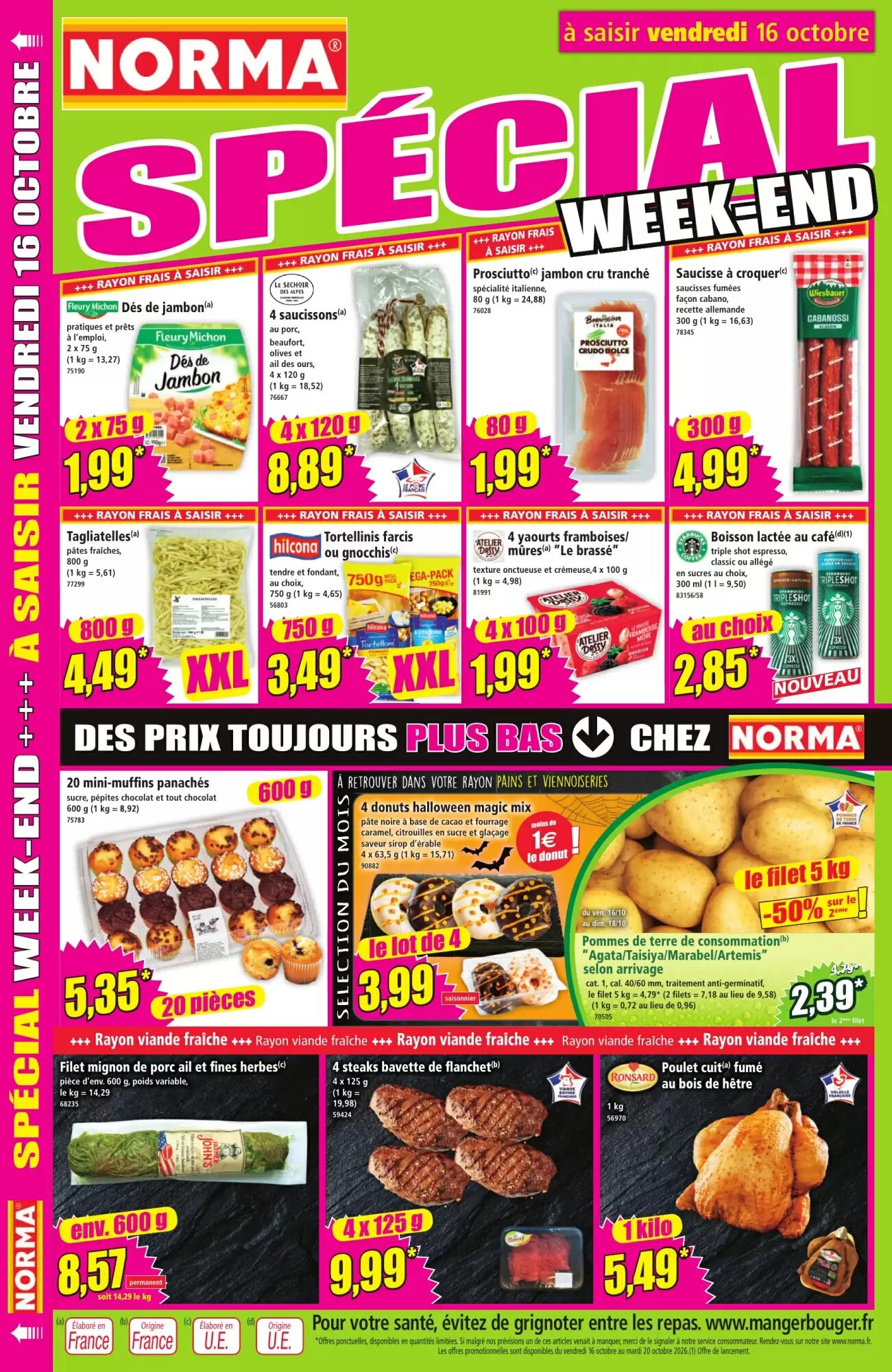 Prospectus promotionnel Norma valable à partir du 14/10/2026 - Page 14.
