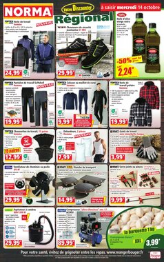Prospectus promotionnel Norma valable à partir du 14/10/2026