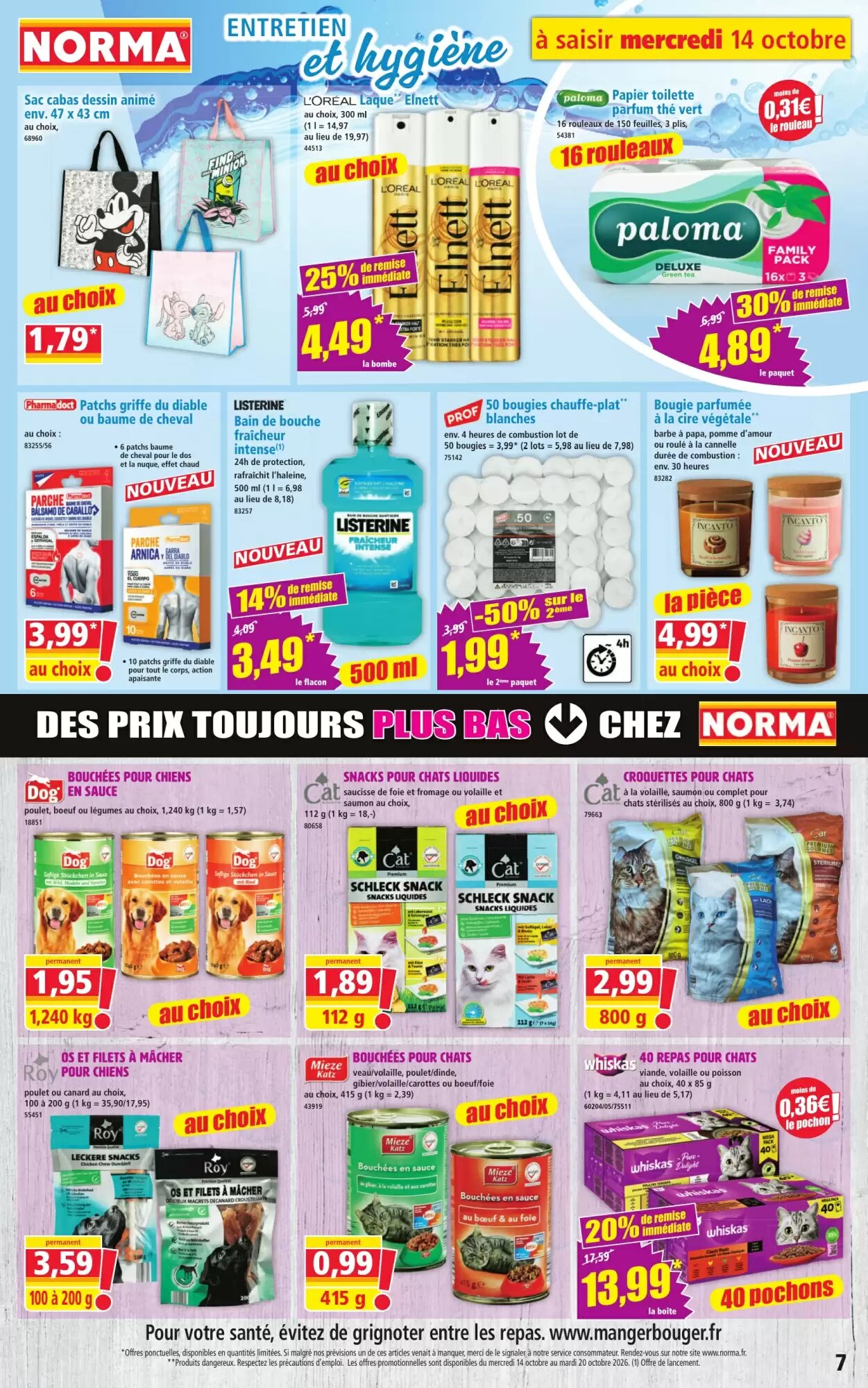 Prospectus promotionnel Norma valable à partir du 14/10/2026 - Page 7.