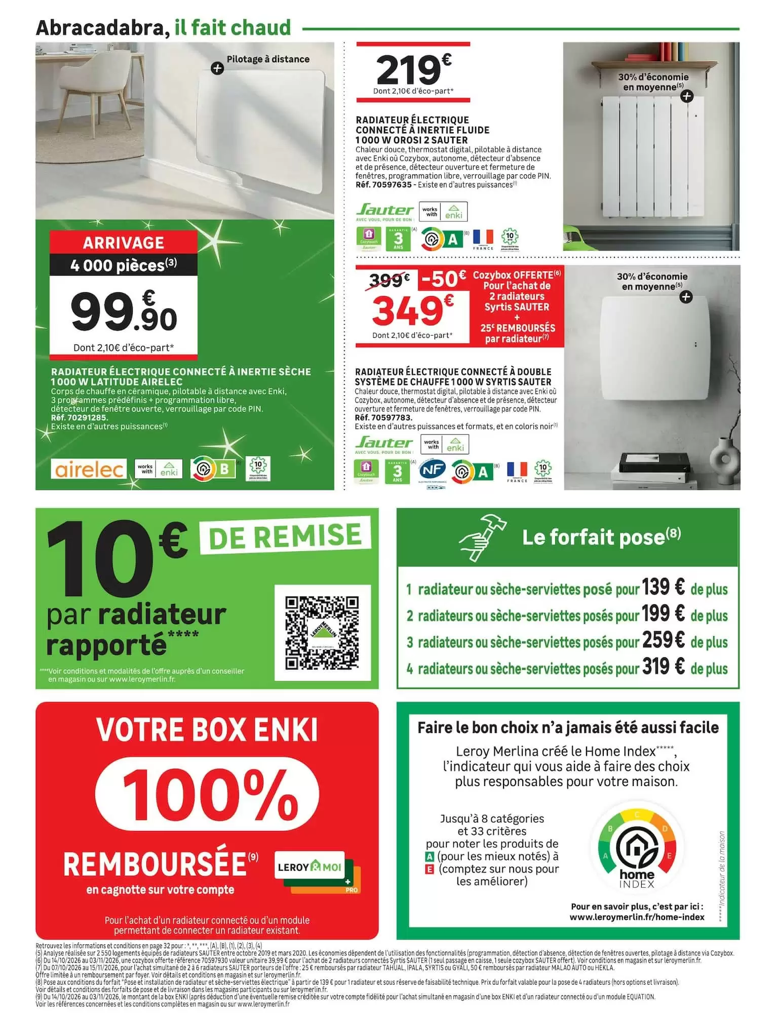 Prospectus promotionnel Leroy Merlin valable à partir du 14/10/2026 - Page 20.