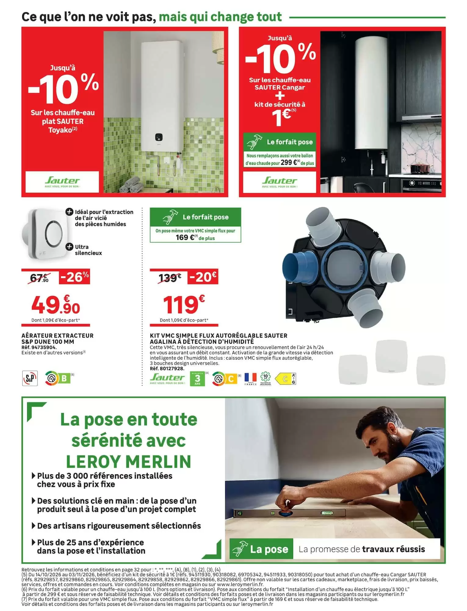Prospectus promotionnel Leroy Merlin valable à partir du 14/10/2026 - Page 22.