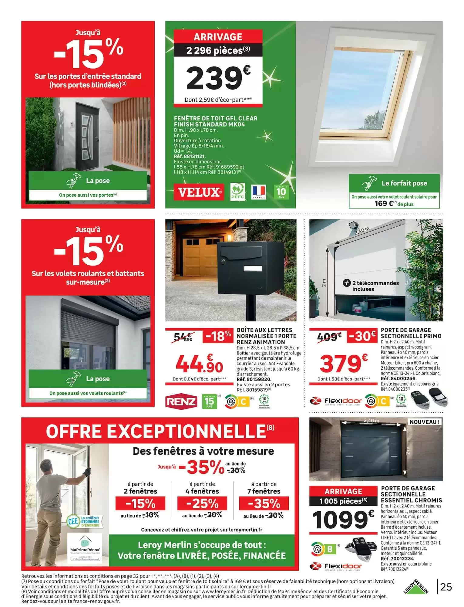 Prospectus promotionnel Leroy Merlin valable à partir du 14/10/2026 - Page 25.