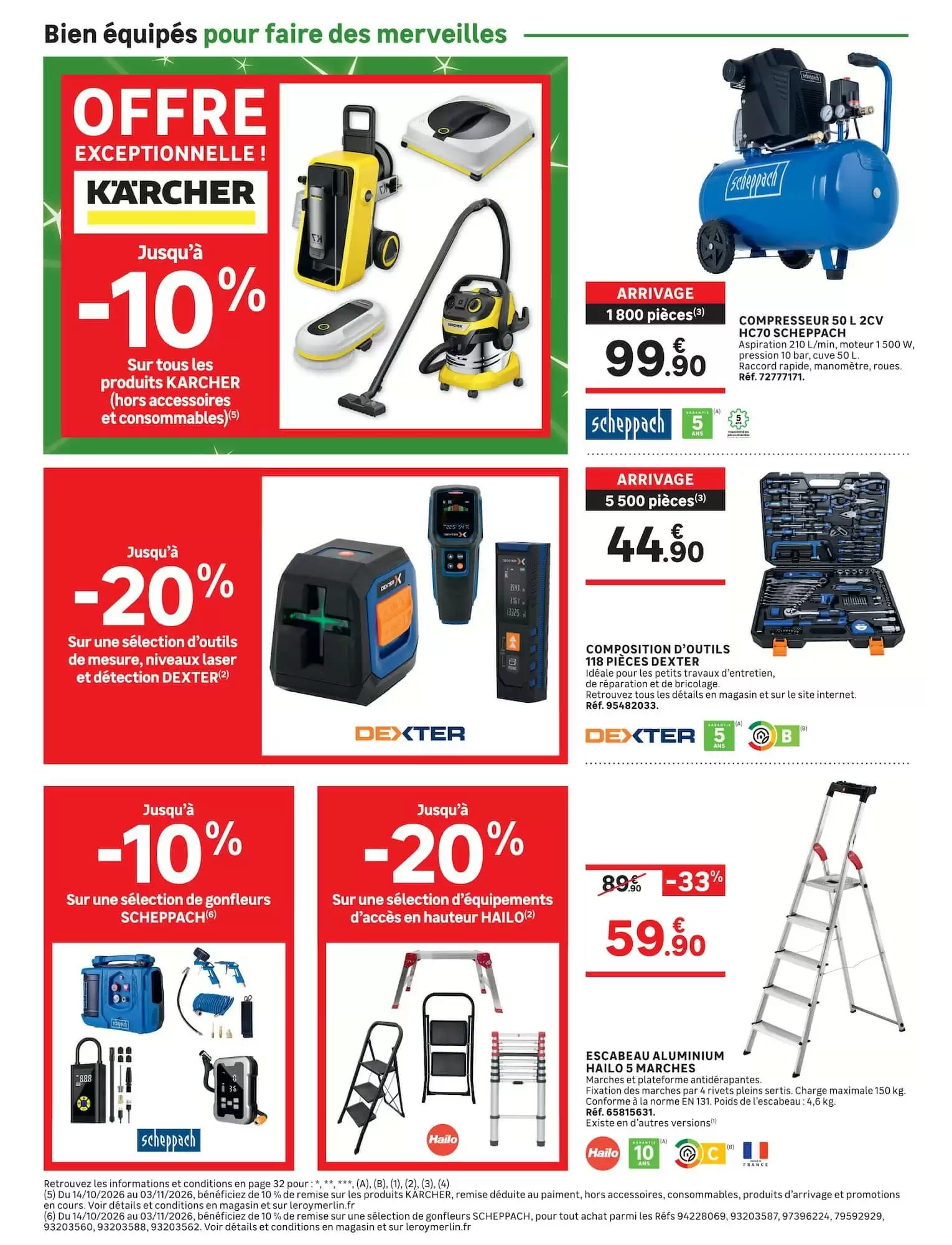 Prospectus promotionnel Leroy Merlin valable à partir du 14/10/2026 - Page 30.
