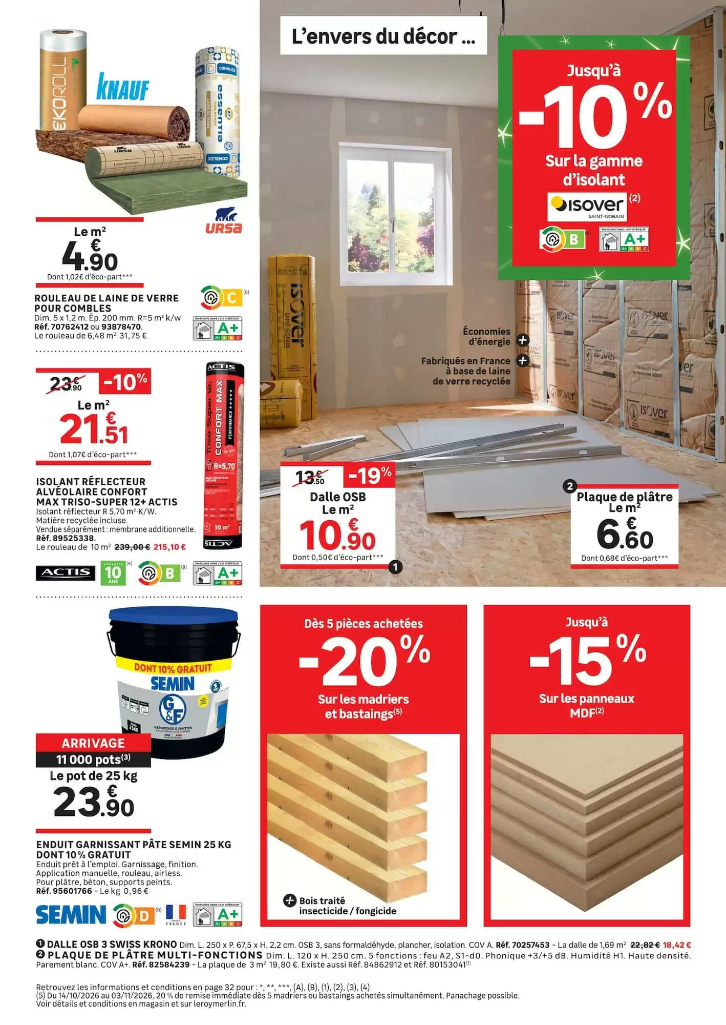 Prospectus promotionnel Leroy Merlin valable à partir du 14/10/2026 - Page 4.