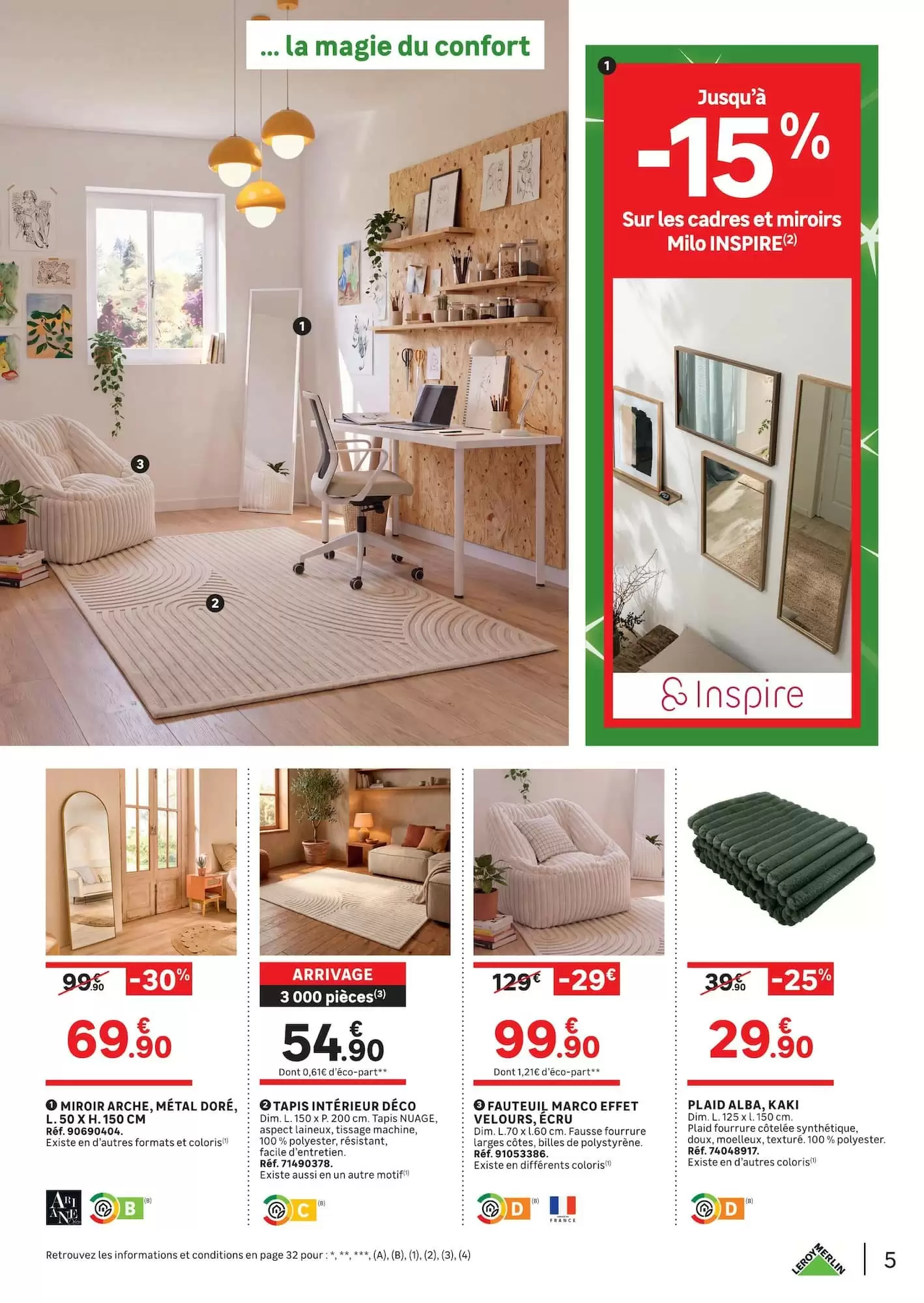 Prospectus promotionnel Leroy Merlin valable à partir du 14/10/2026 - Page 5.
