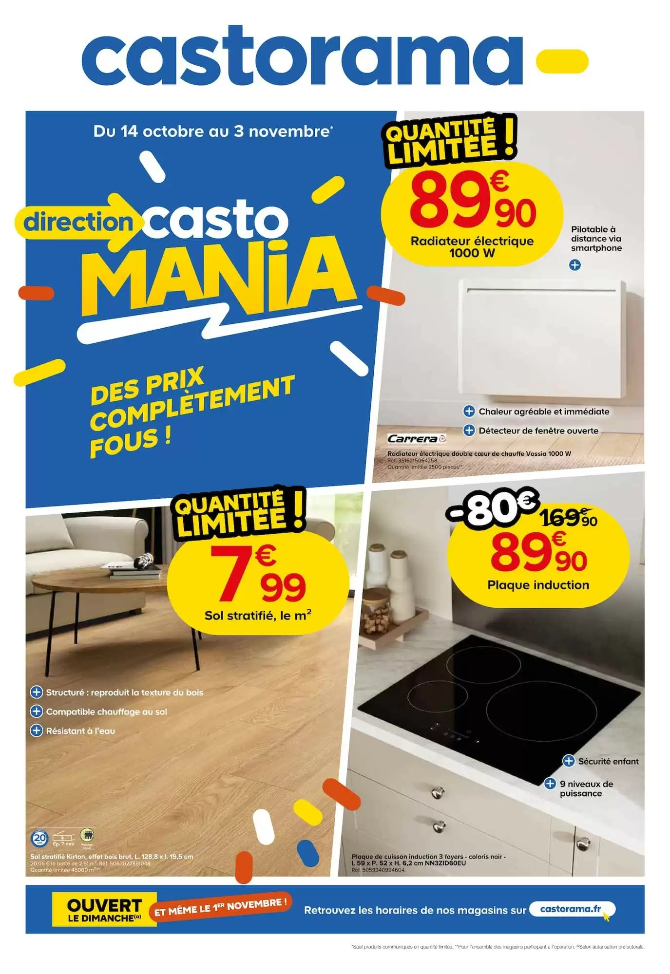 Prospectus promotionnel Castorama valable à partir du 14/10/2026 - Page 1.