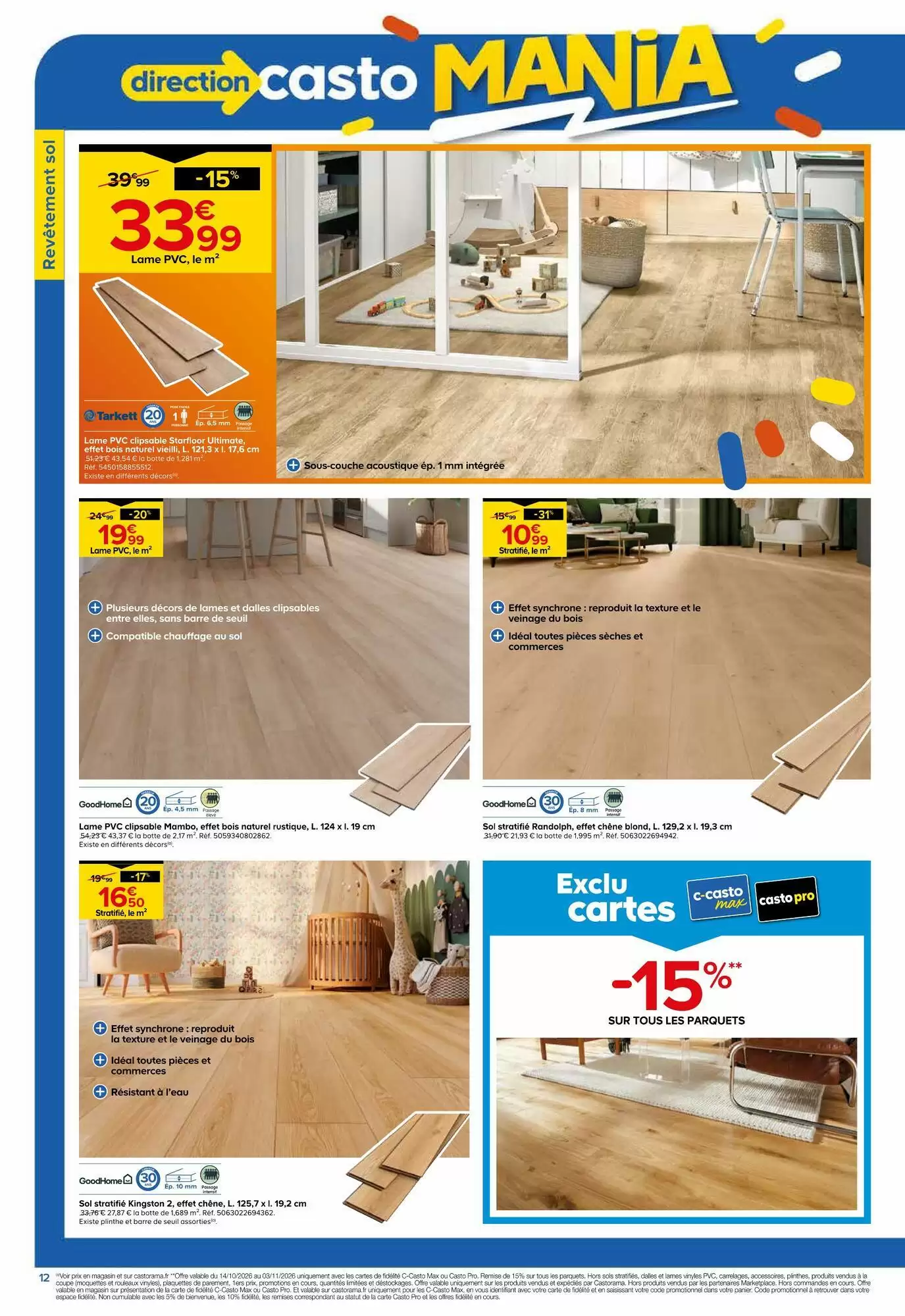 Prospectus promotionnel Castorama valable à partir du 14/10/2026 - Page 12.