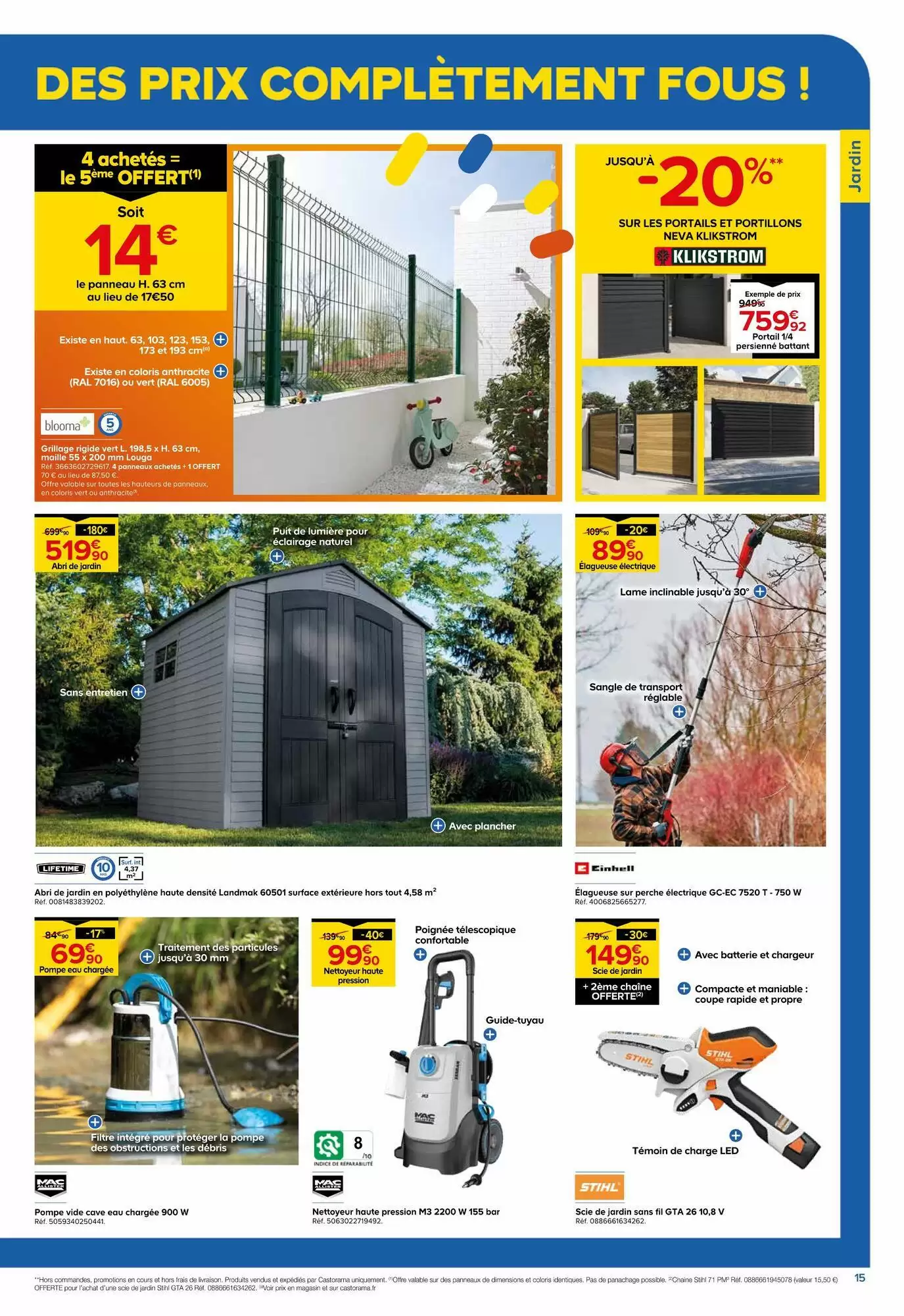 Prospectus promotionnel Castorama valable à partir du 14/10/2026 - Page 15.