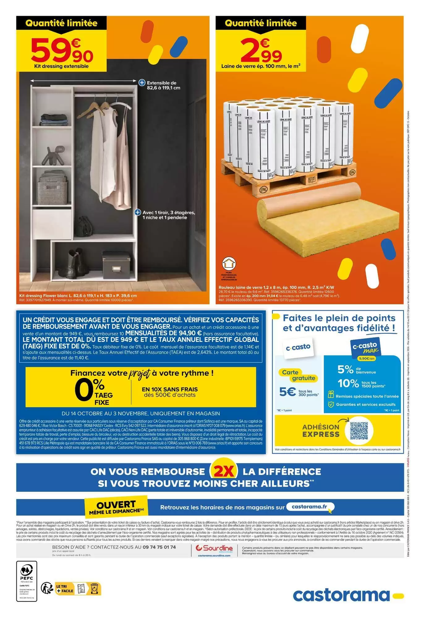 Prospectus promotionnel Castorama valable à partir du 14/10/2026 - Page 16.