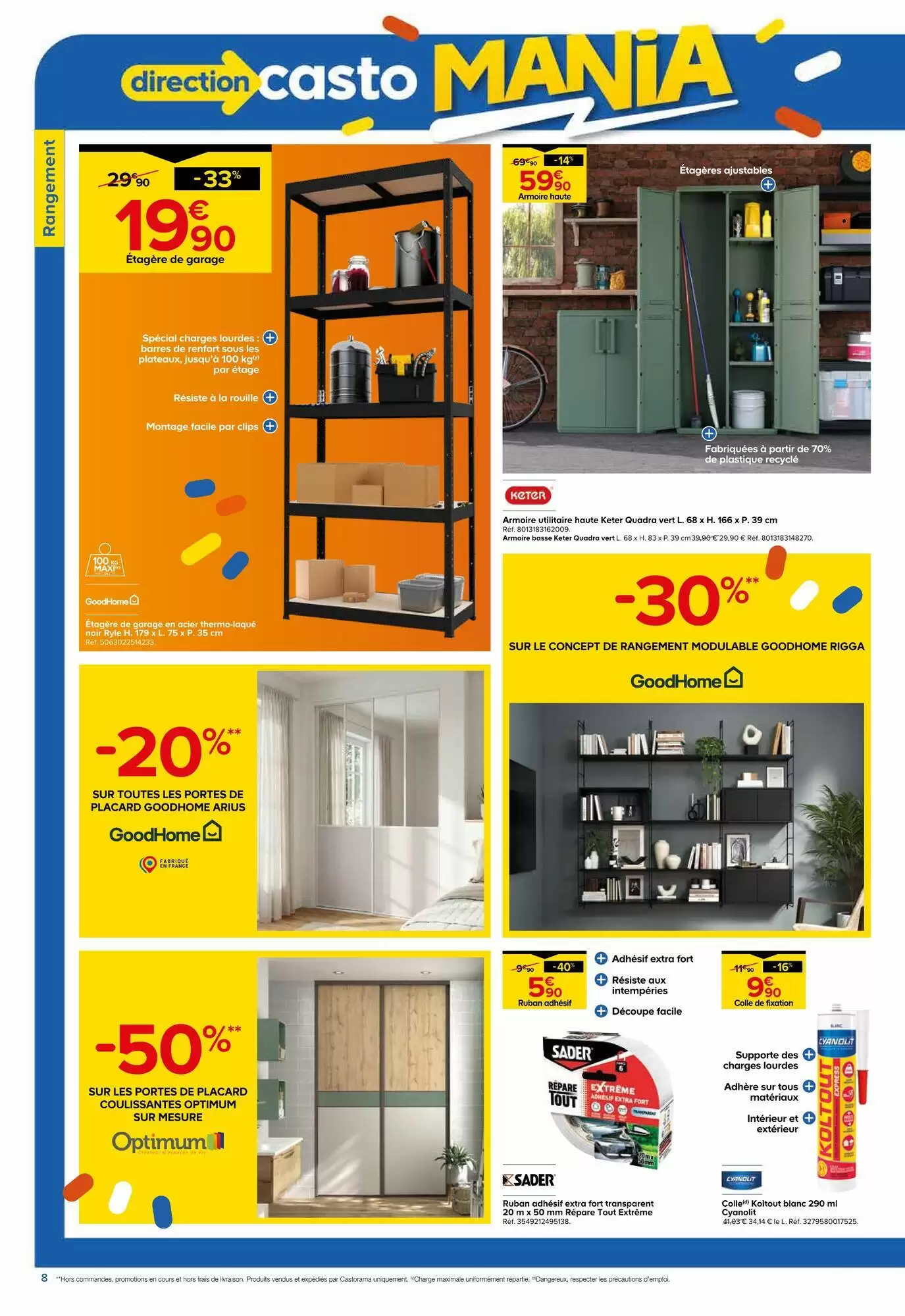 Prospectus promotionnel Castorama valable à partir du 14/10/2026 - Page 8.